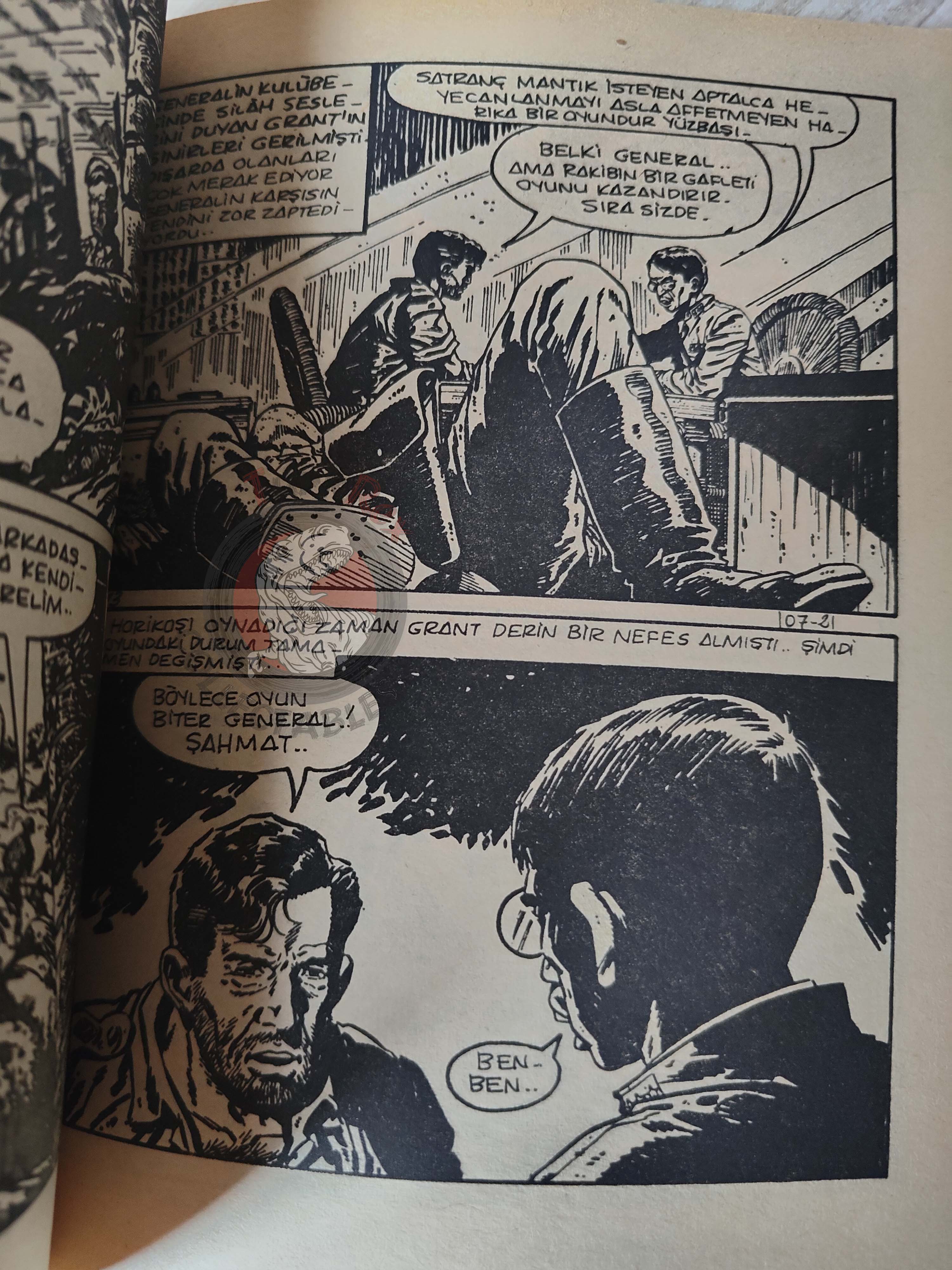 War Picture Library #8 1981 Turkish Comic Turkey WW2 stories