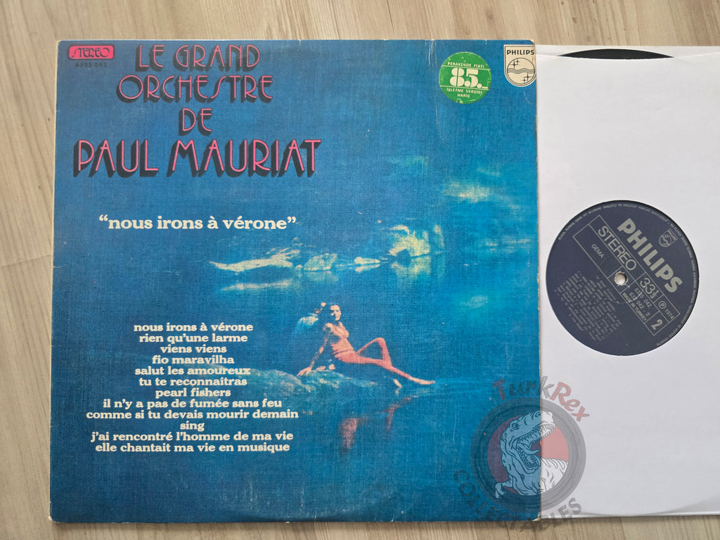 Paul Mauriat – Nous Irons A Vérone Turkish Pressing Vinyl Turkey Edition