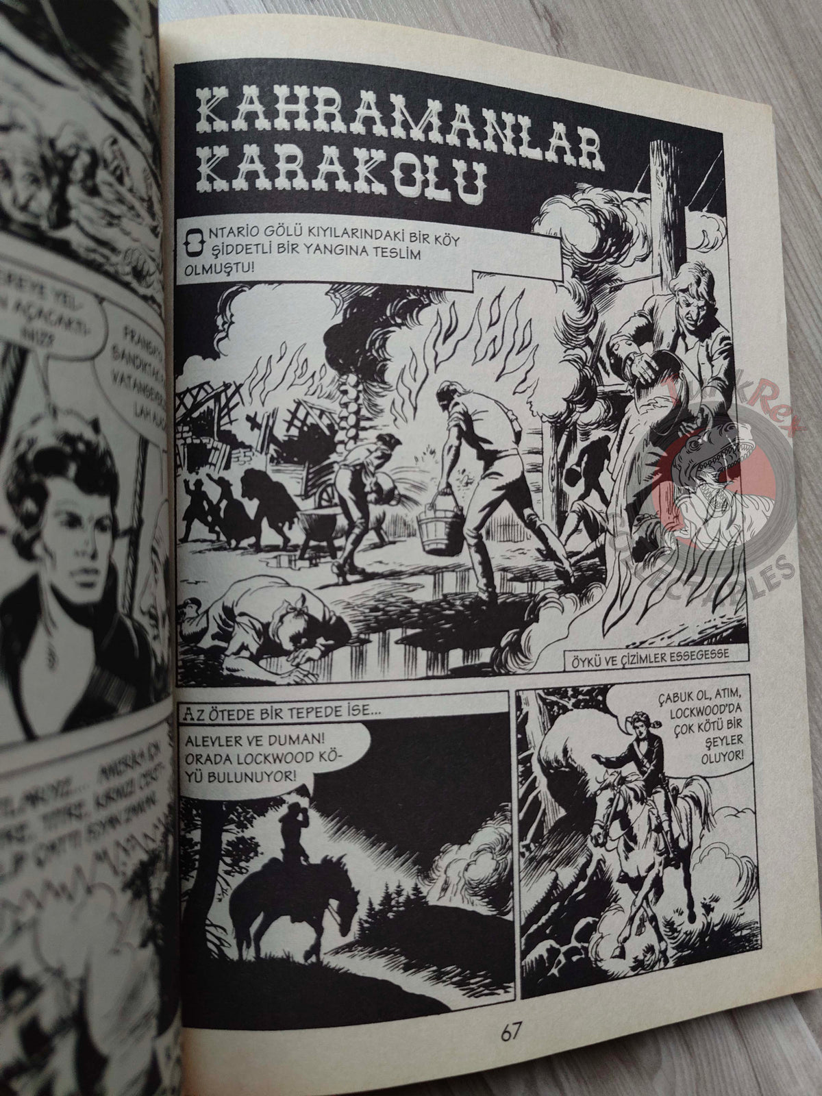 Comandante Mark #3 Turkish Edition Comic Turkey #5 #6