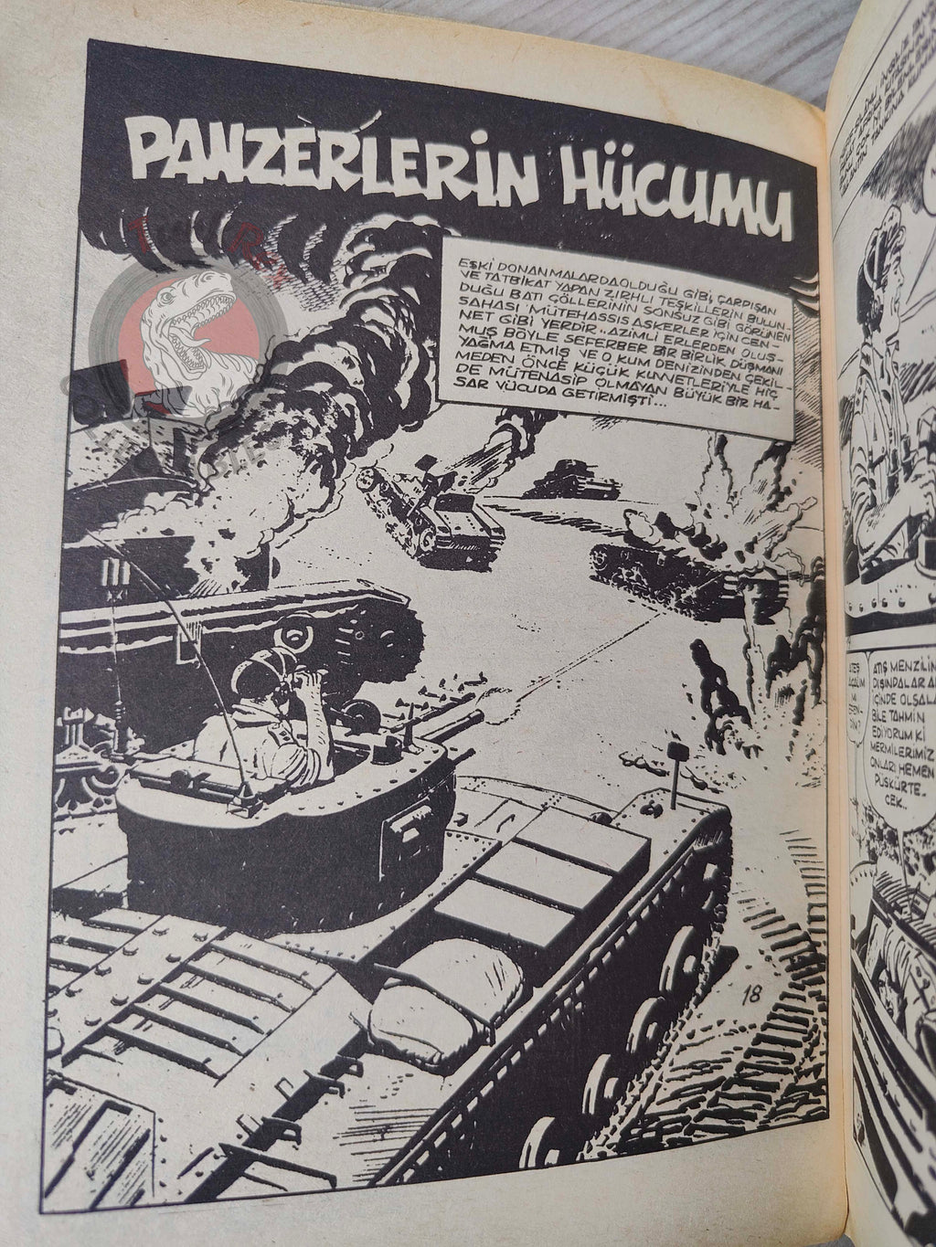 War Picture Library Special #4 1981 Turkish Comic Turkey WW2 stories