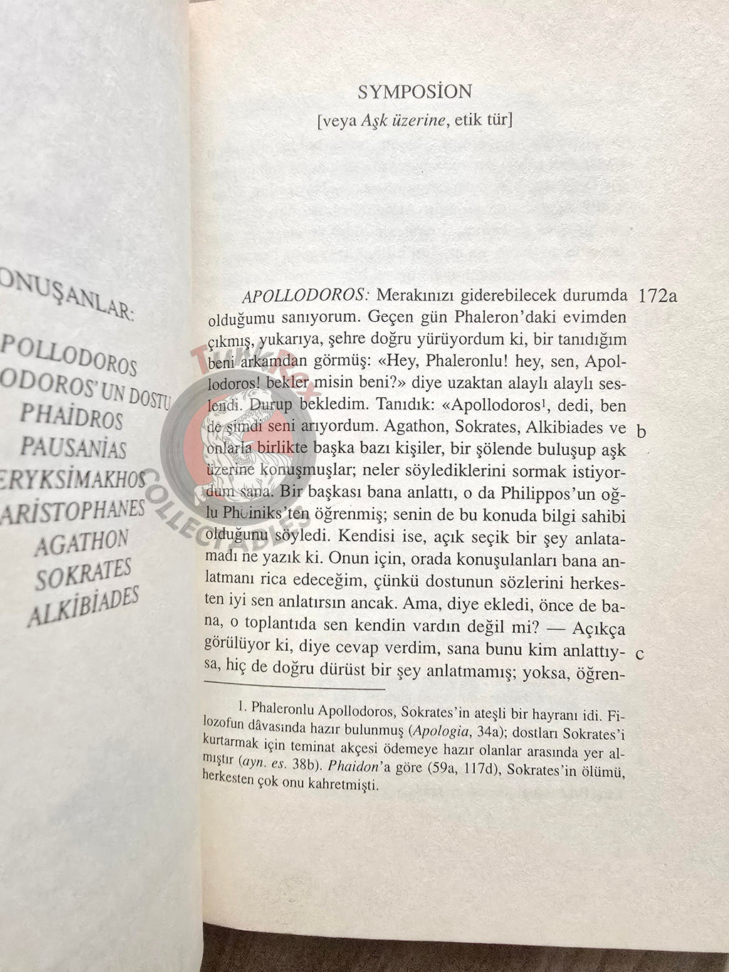 Plato – Symposium 2000 Turkish Book Turkey