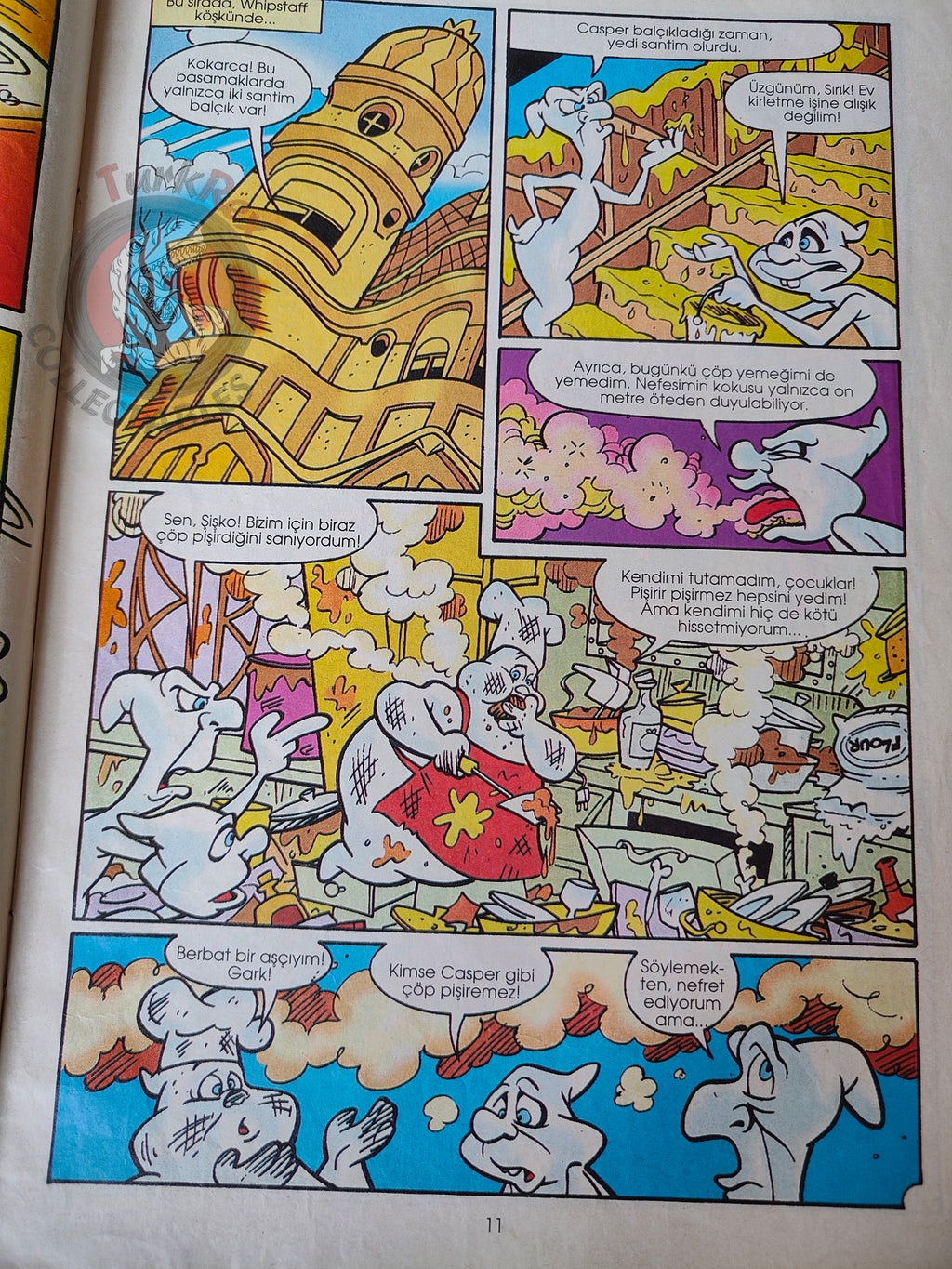 Casper the Friendly Ghost Magazine – Issue #10 1996 Turkish Comic Turkey