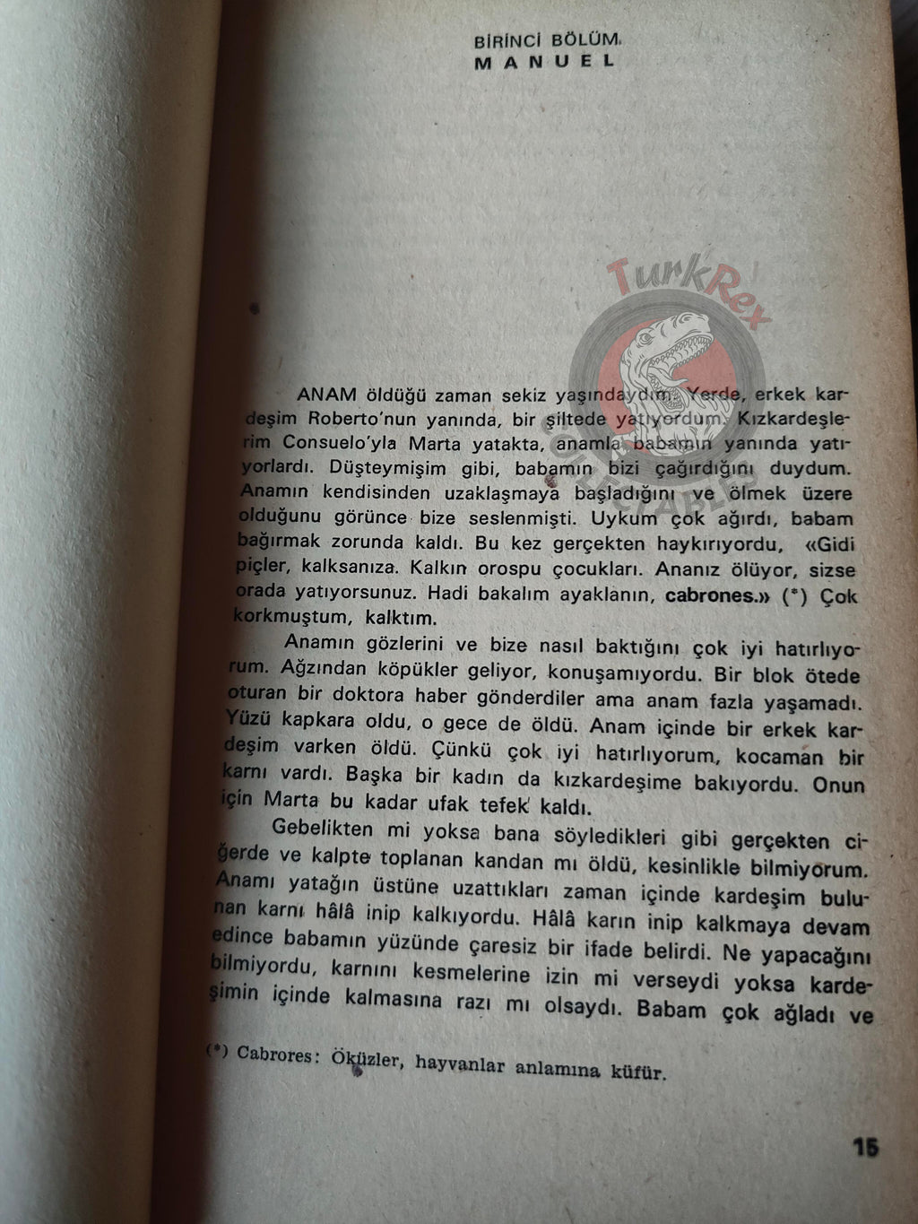 Oscar Lewis – The Children of Sanchez  1971 1st Turkish Book Turkey