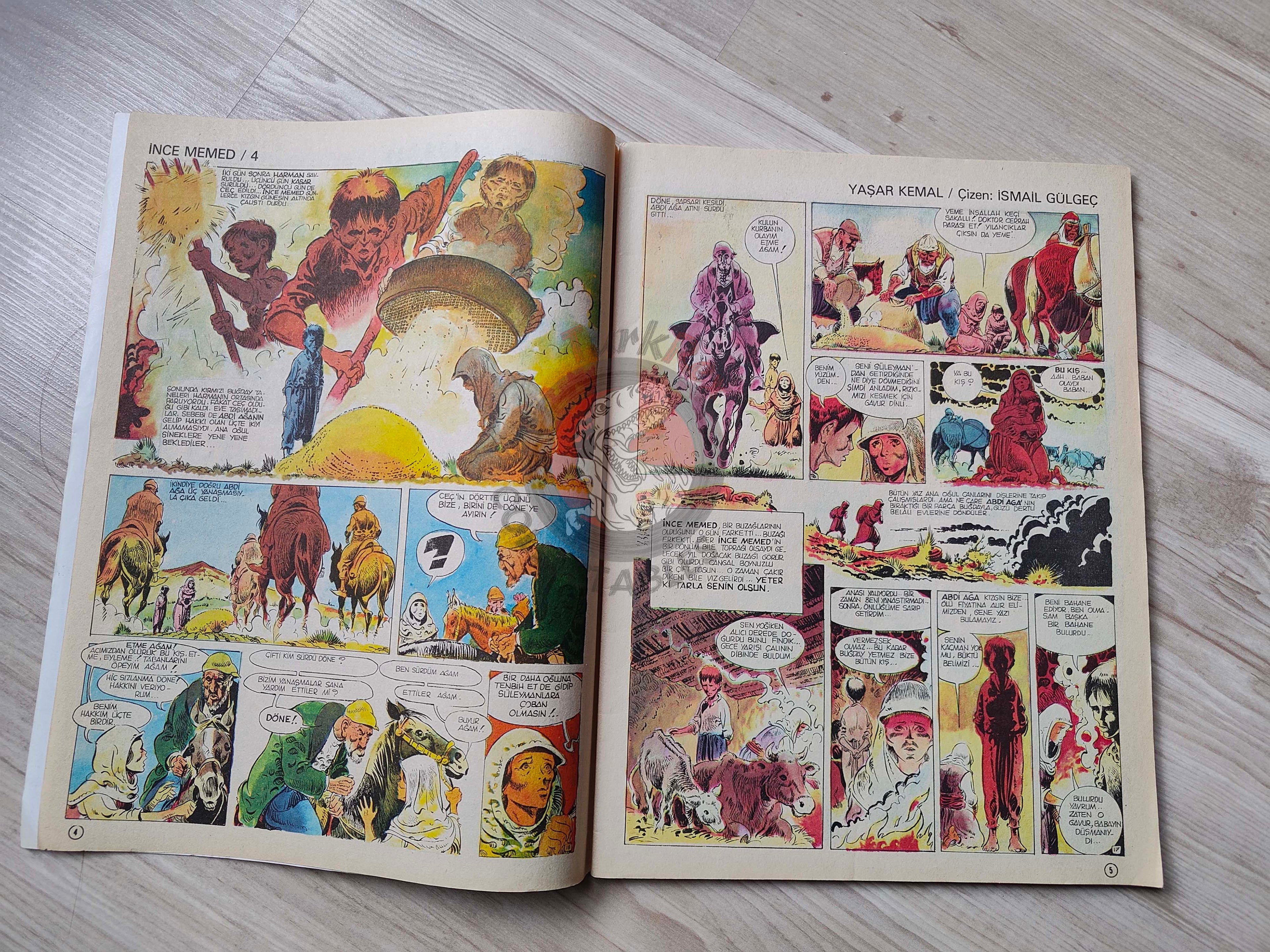 Milliyet Çocuk #34 1979 Turkish Comic Turkey Joyas Literarias Juveniles #125 Alphonse Daudet