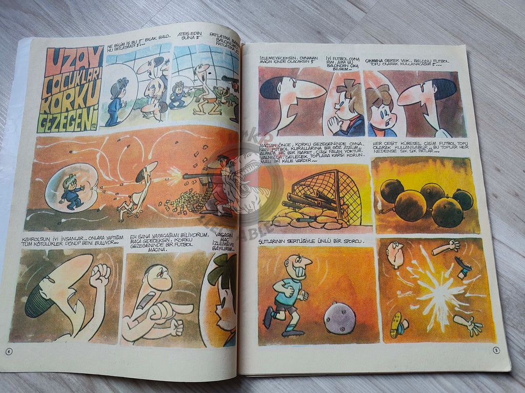 Milliyet Çocuk #4 1979 Turkish Comic Turkey Joyas Literarias Juveniles #76 Emilio Salgari