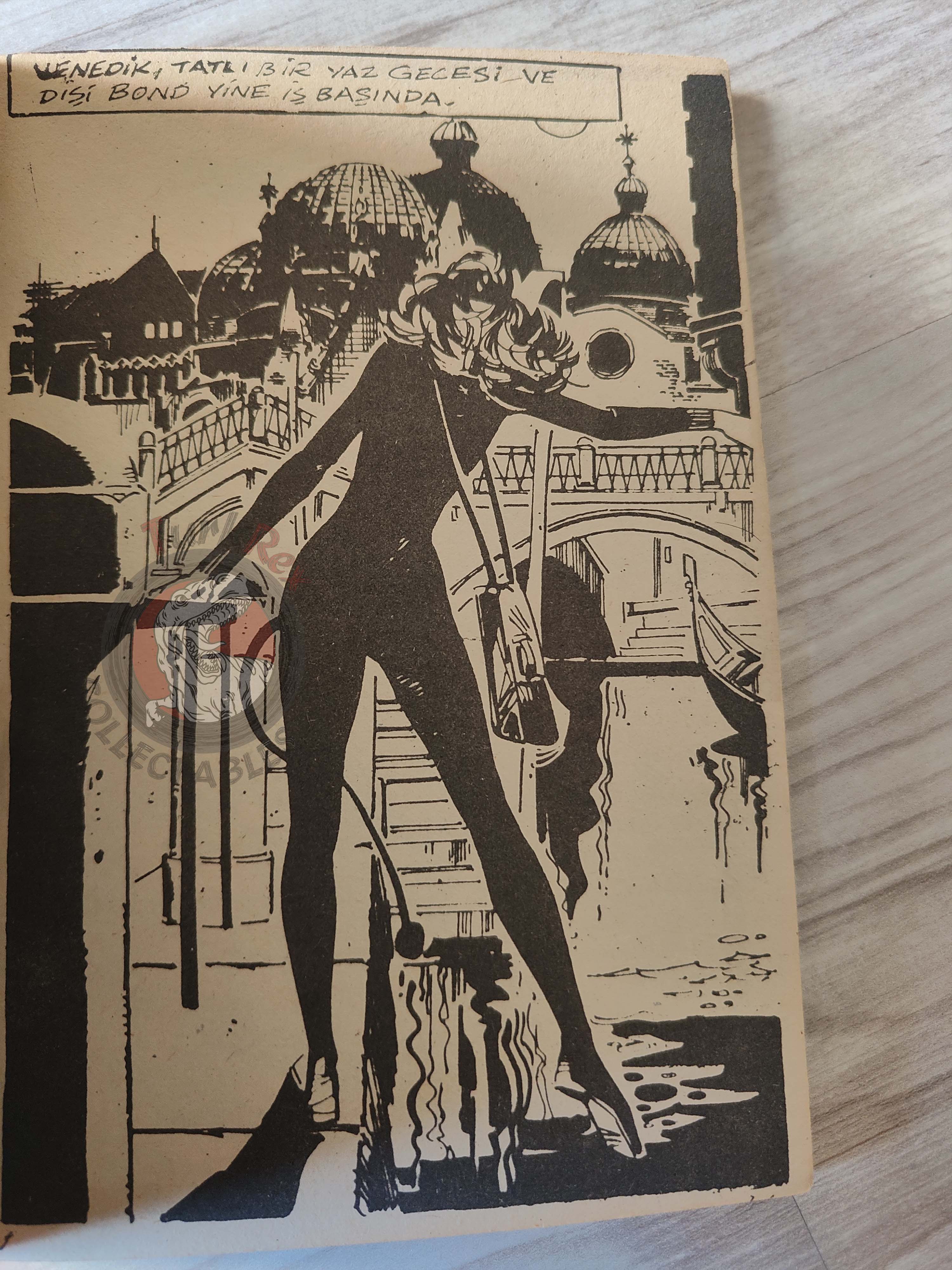 Female Bond #3 Baghera 7 Ça pédale dans l'beurre 1970s Turkish Comic Turkey Adult