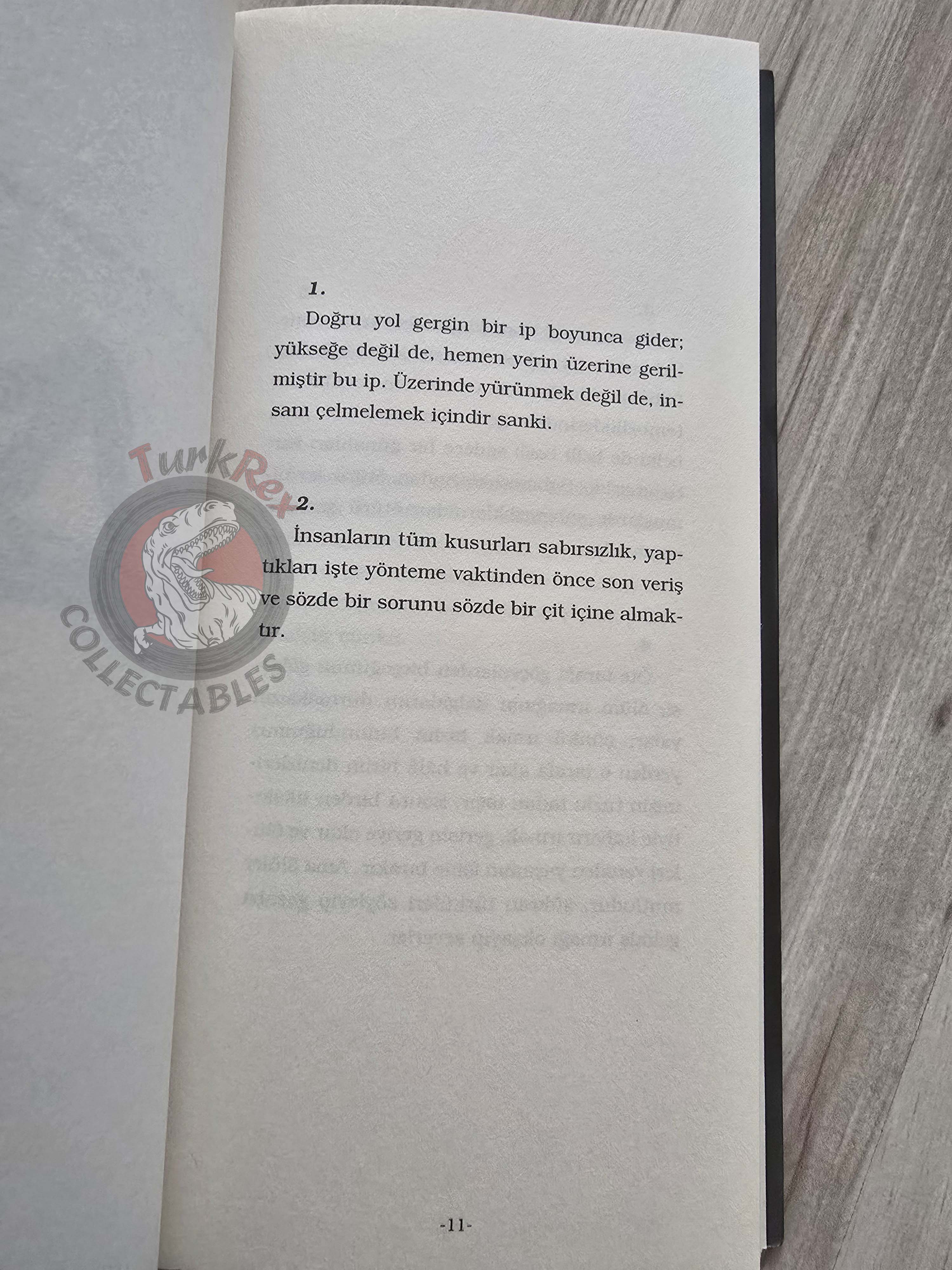 Franz Kafka – The Aphorisms of Franz Kafka Turkish Book Turkey