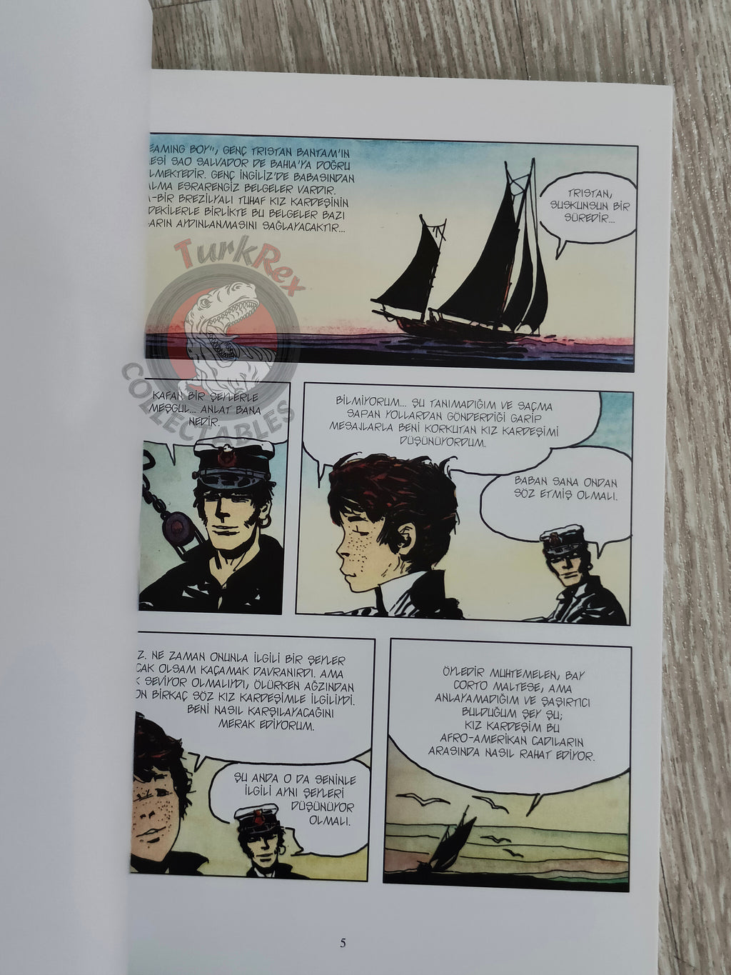 Corto Maltese – Rendez-vous à Bahia Turkish Comic Turkey