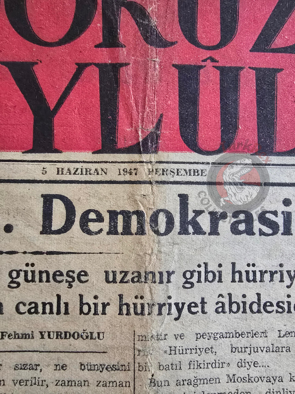 Turkish Freemasonry How Did the Freemasons Operate in İzmir 1947 Turkey Newspaper Masonic