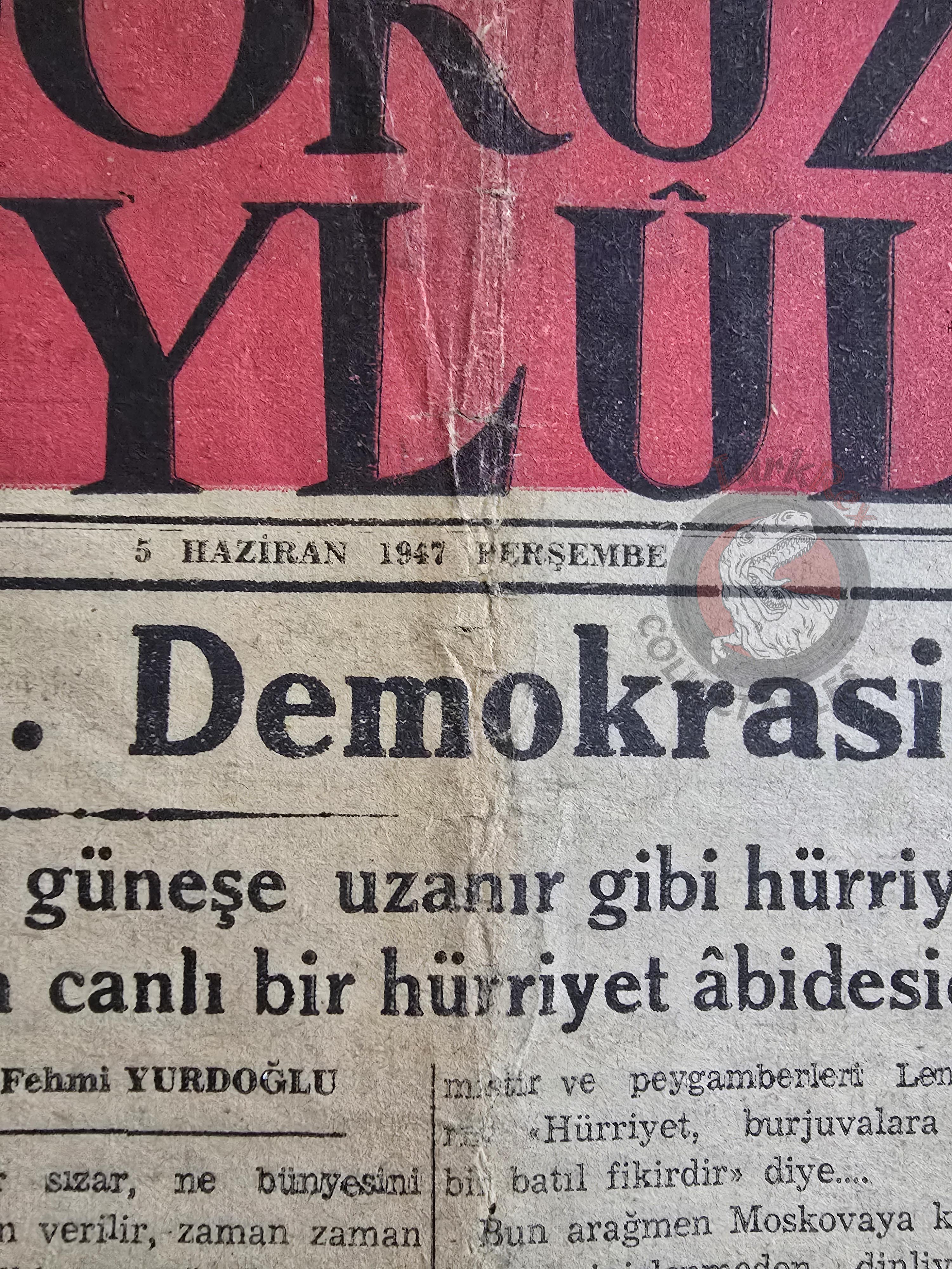 Turkish Freemasonry How Did the Freemasons Operate in İzmir 1947 Turkey Newspaper Masonic