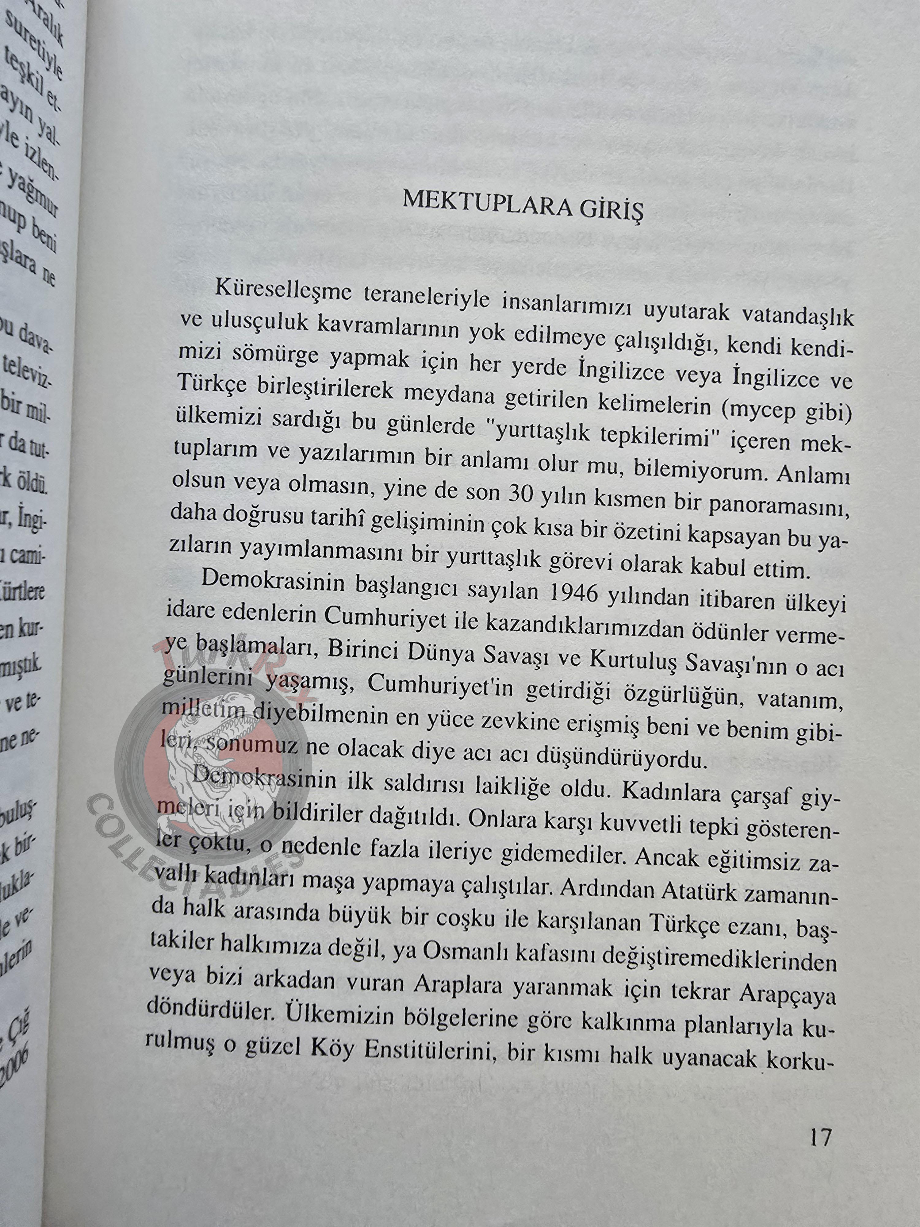 Muazzez İlmiye Çığ – My Citizen Reactions 2007 Turkish Book Turkey