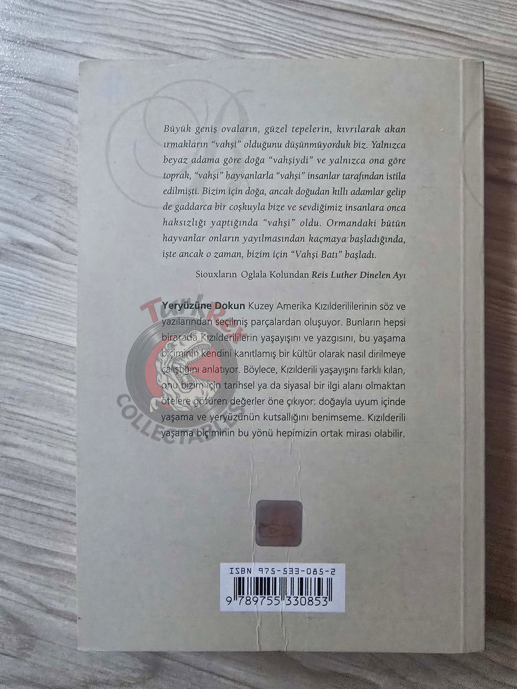T. C. McLuhan – Touch the Earth 2001 Turkish Book Turkey