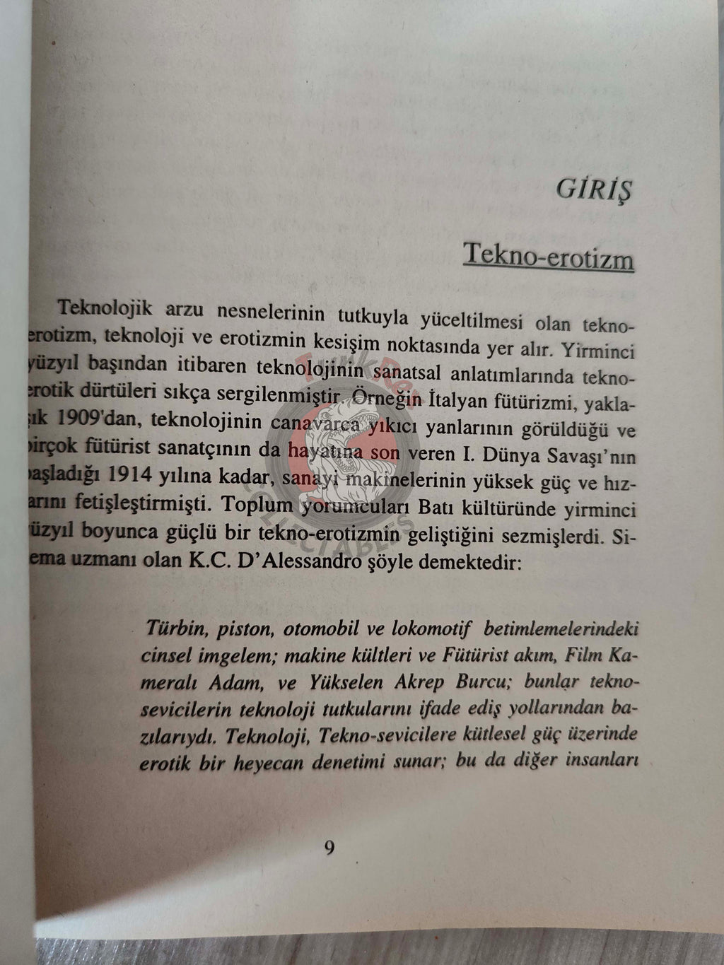 Claudia Springer – Electronic Eros 1998 1st Turkish Book Turkey
