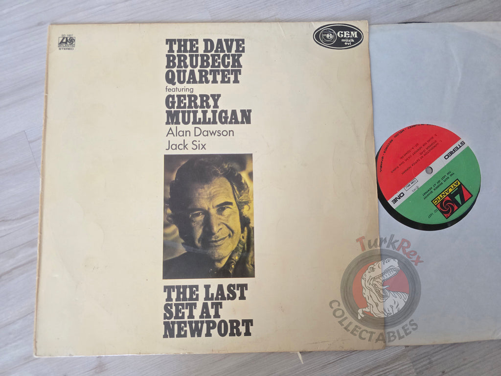 The Dave Brubeck Quartet – The Last Set At Newport Turkish Pressing Vinyl Turkey Edition
