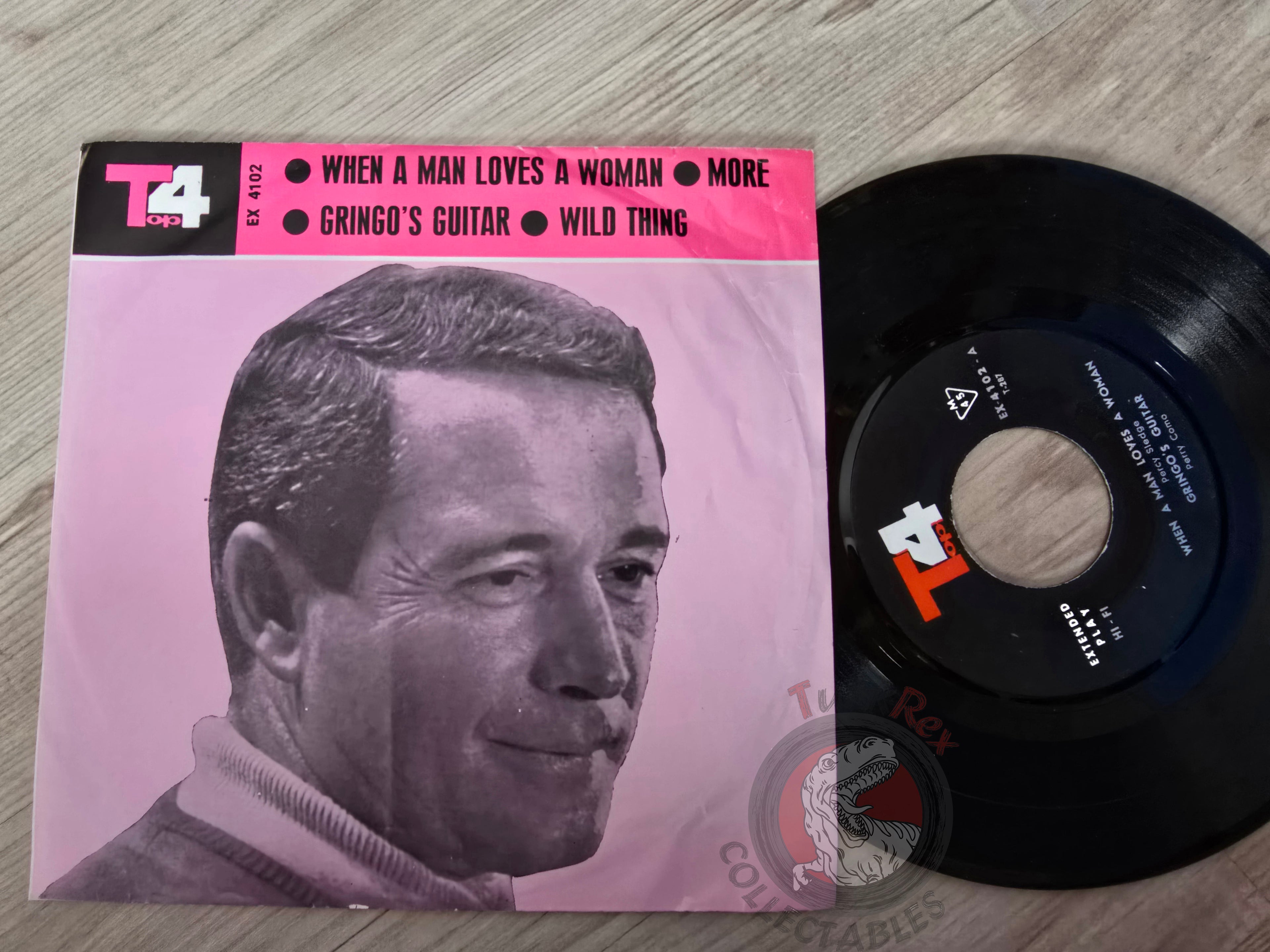 The Troggs / Percy Sledge / Perry Como / Andy Williams 7" Iran Pressing Vinyl Iranian Edition