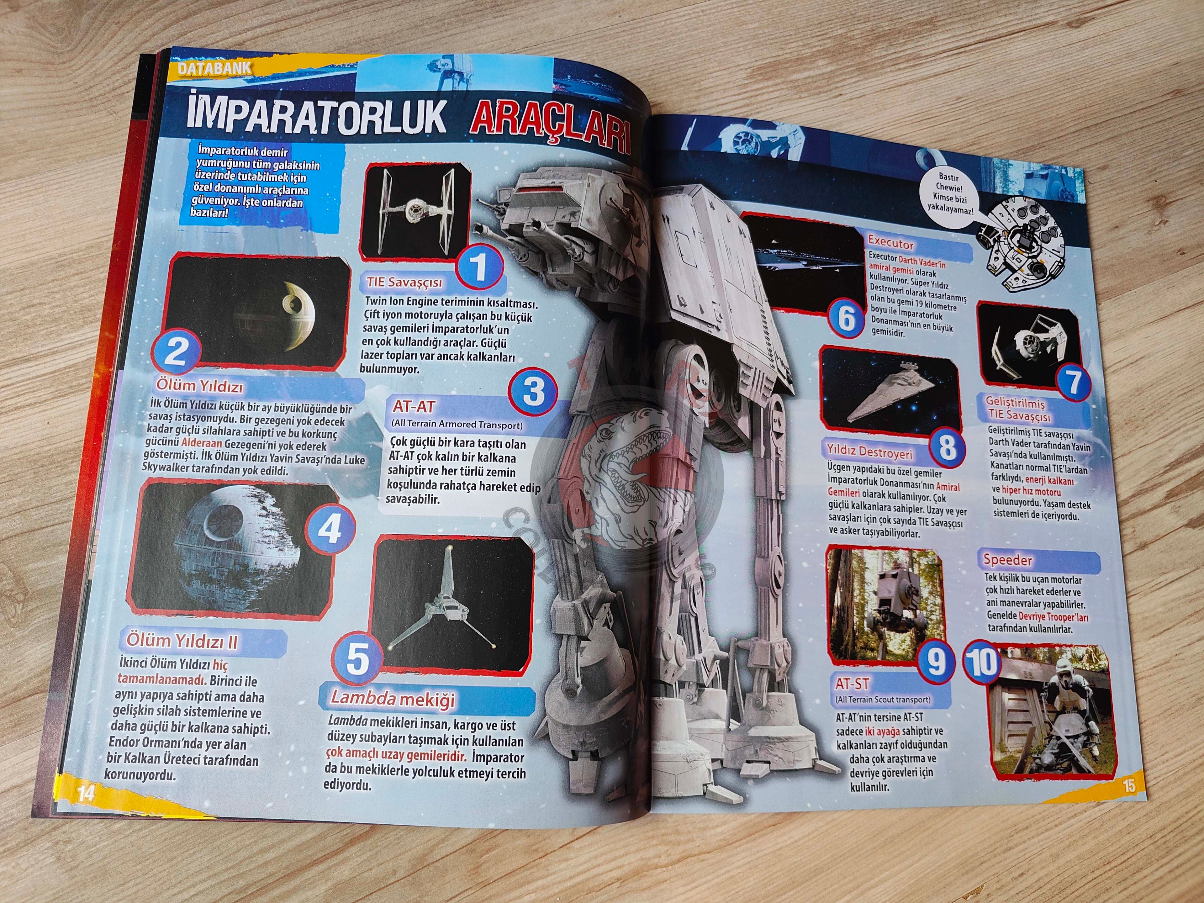 Star Wars Magazine #1 2016 Turkish Comic Mag Turkey Darth Vader