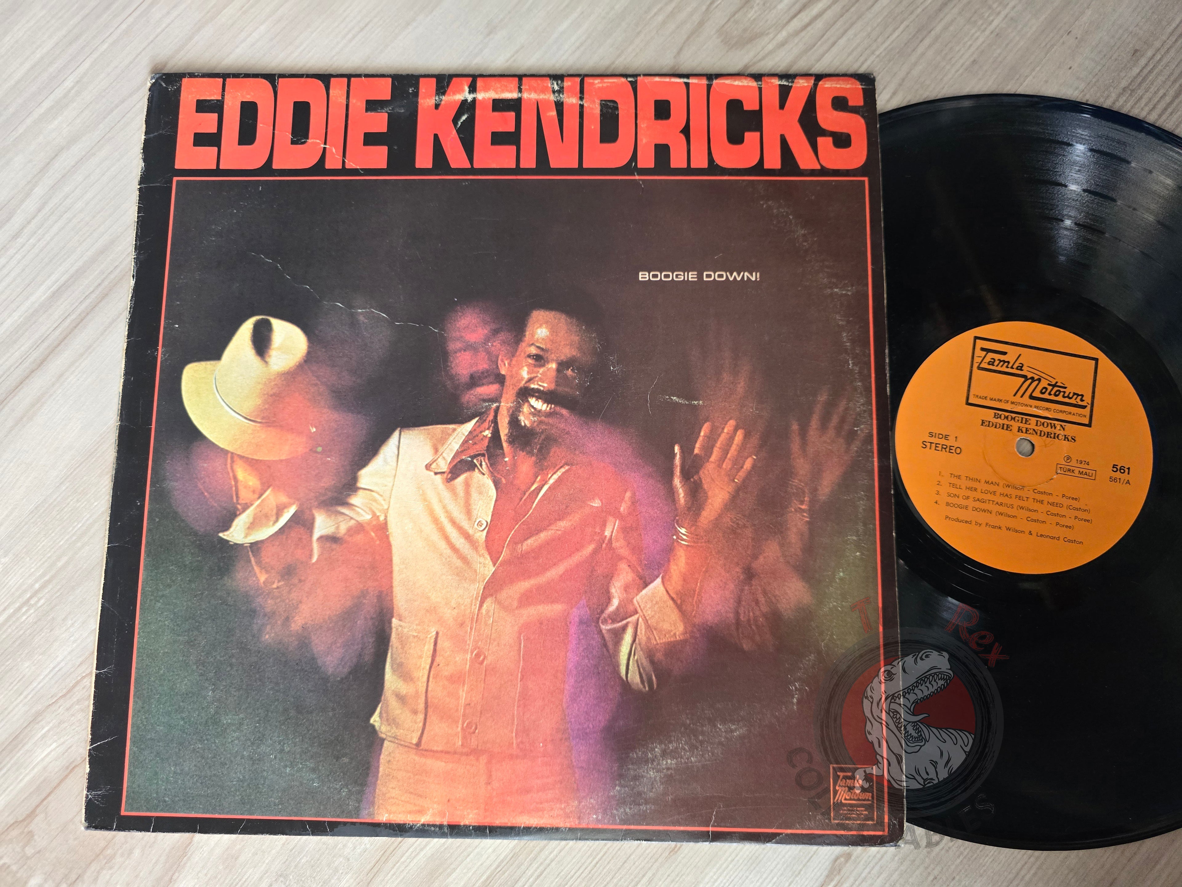 Eddie Kendricks – Boogie Down Turkish Pressing Vinyl Turkey Edition