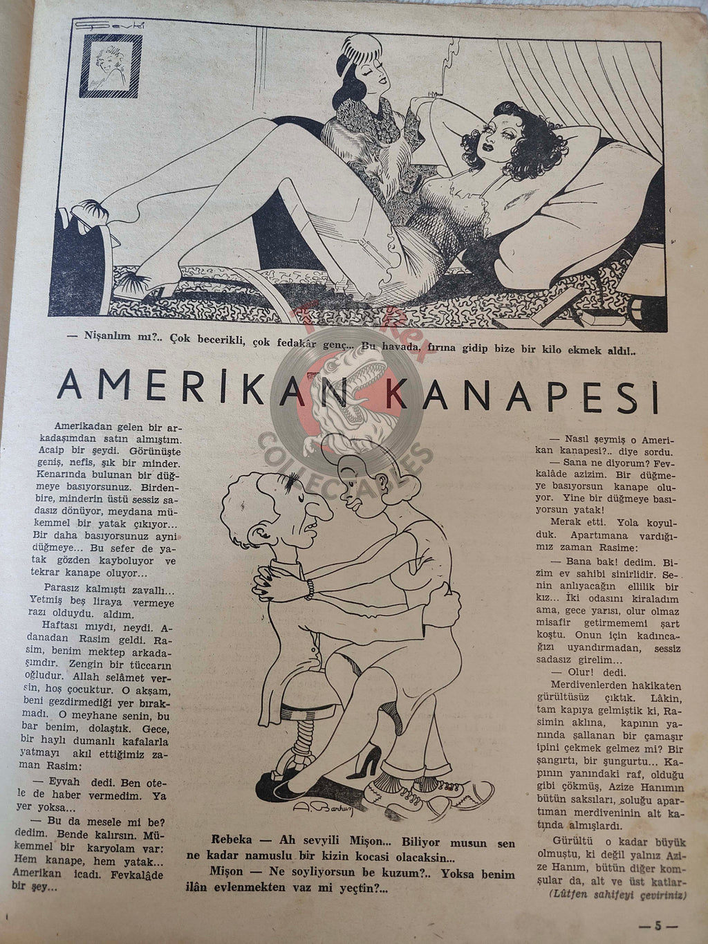 Akbaba 1942 Humor Magazine Turkish Turkey Eastern Front WW2 era Germany Russia
