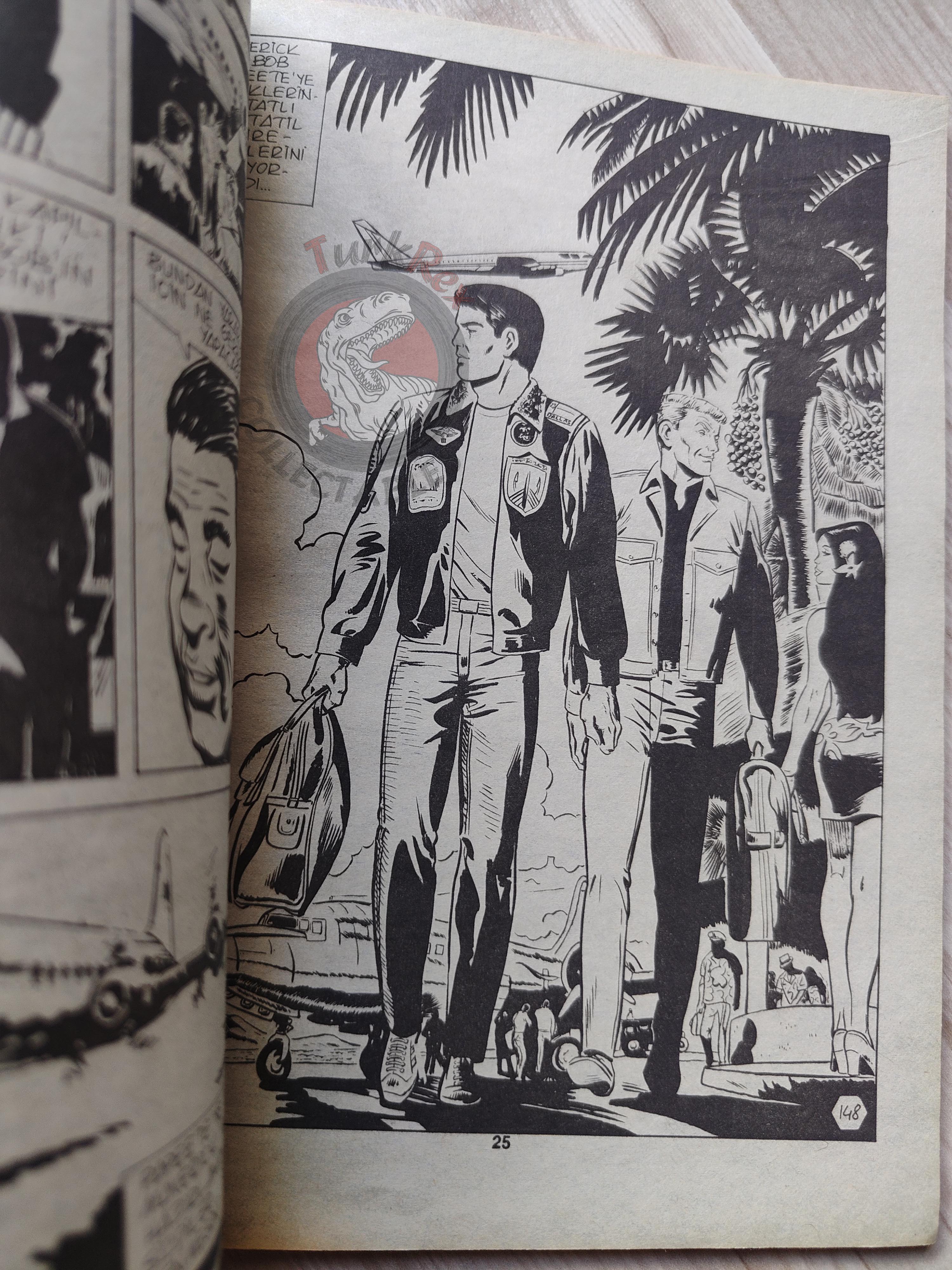 Top Gun #3 1987 Tom Cruise Cover Turkish Comic Turkey