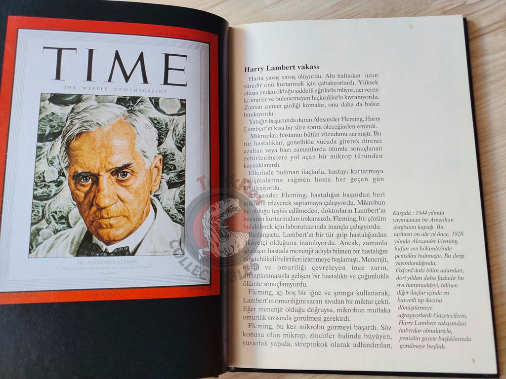 Beverley Birch – Alexander Fleming 1996 HC Turkish Book Turkey