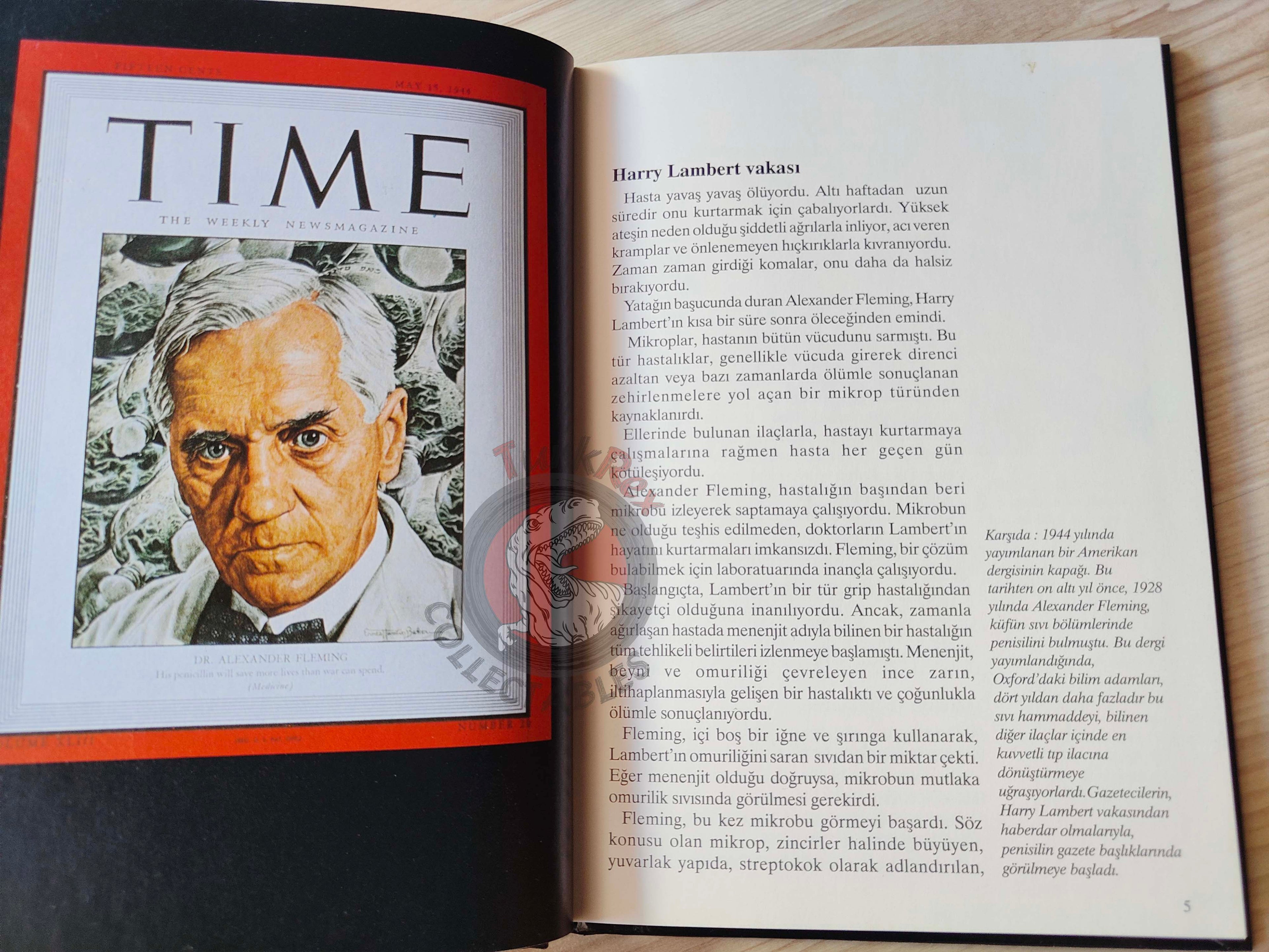 Beverley Birch – Alexander Fleming 1996 HC Turkish Book Turkey
