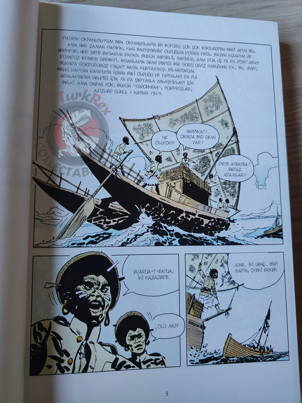 Corto Maltese –  La Ballade de la Mer Salée Turkish Comic Turkey