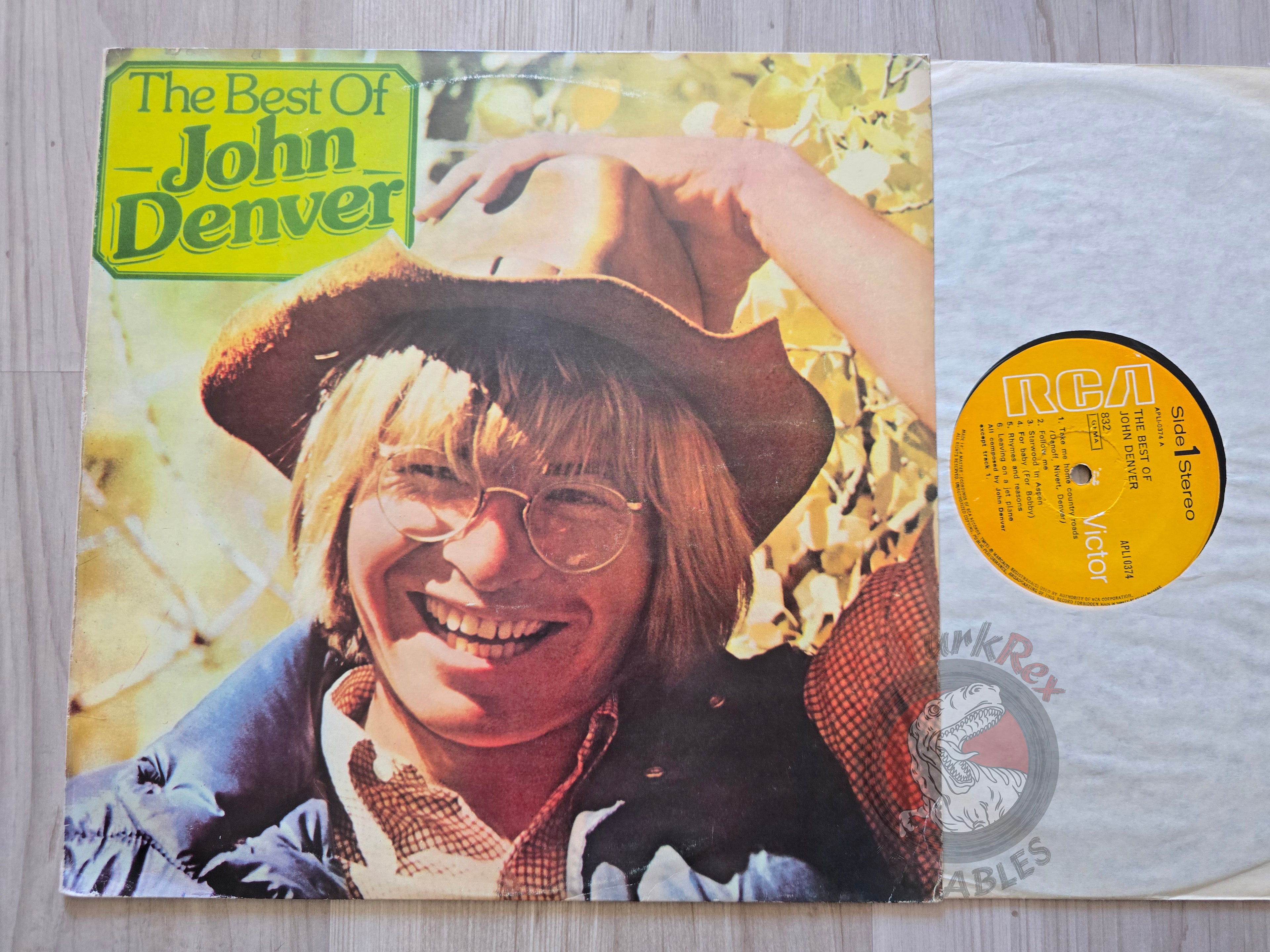 John Denver – The Best Of John Denver Turkish Pressing Vinyl Turkey Edition