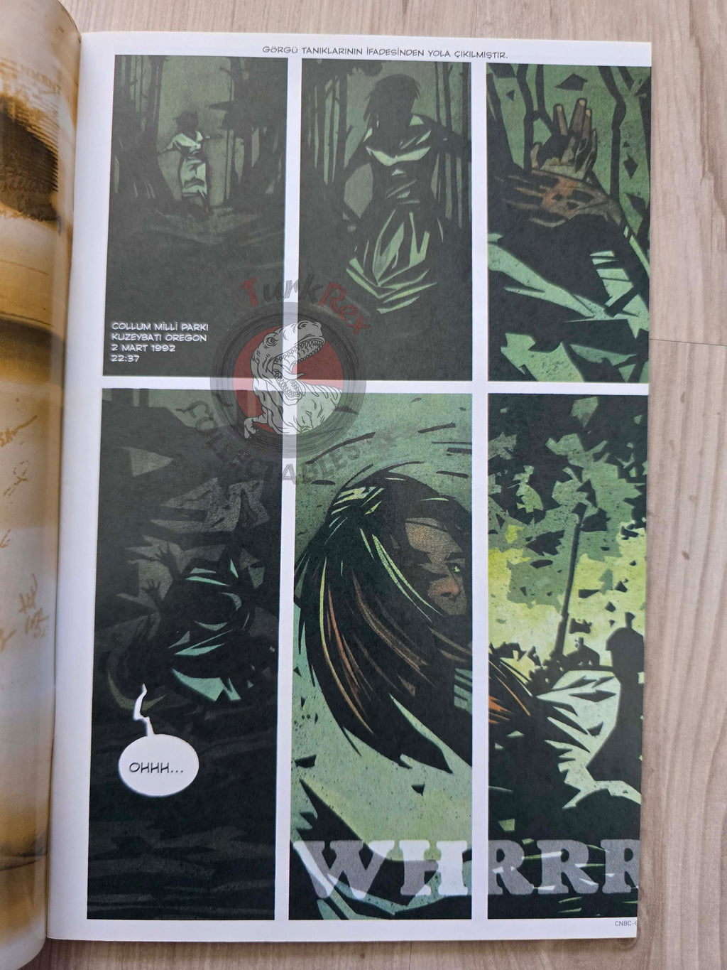 The X-Files #1 Pilot Episode adaptation Turkish Comic Turkey 2007