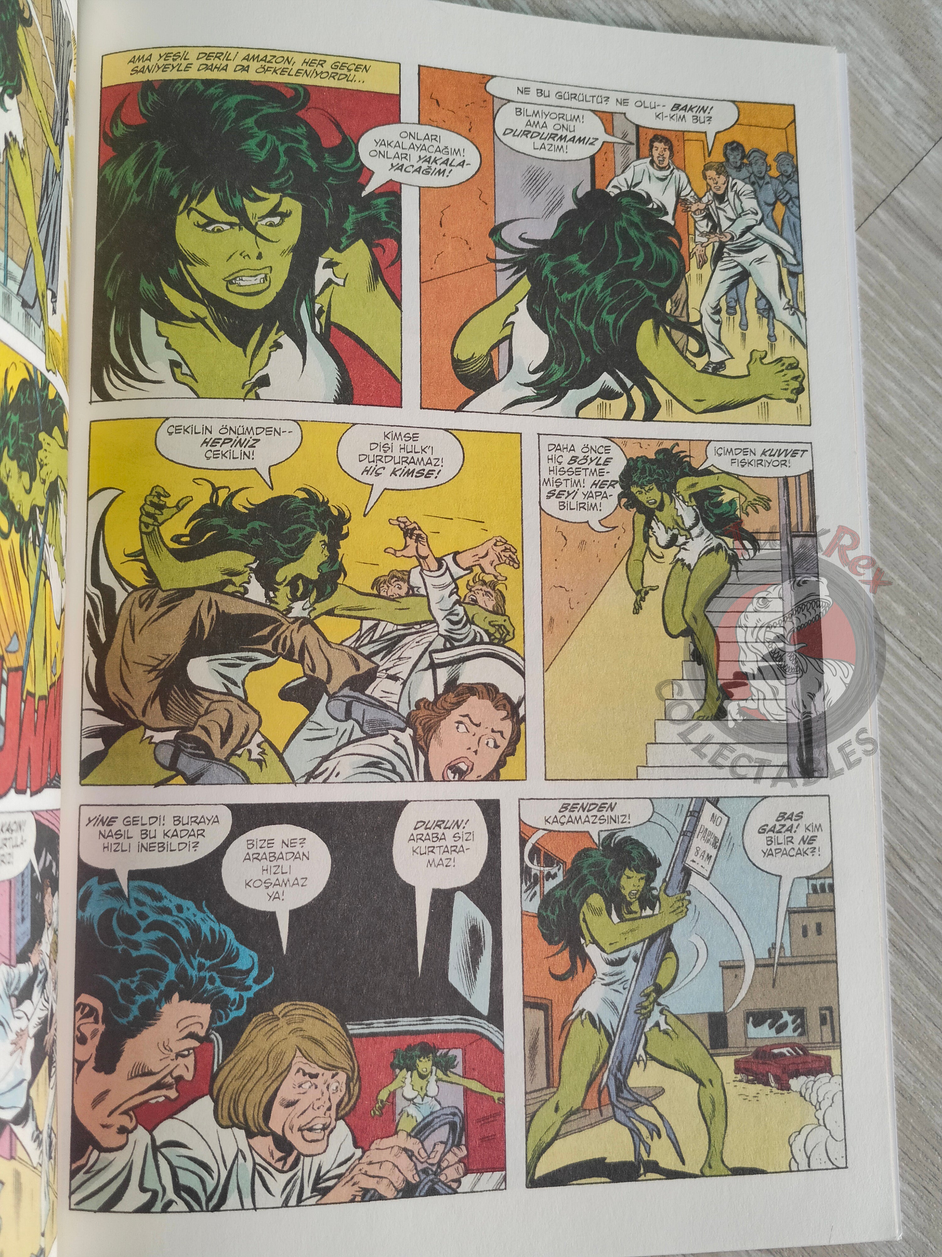 The Savage She-Hulk #1 Turkish Comic Turkey