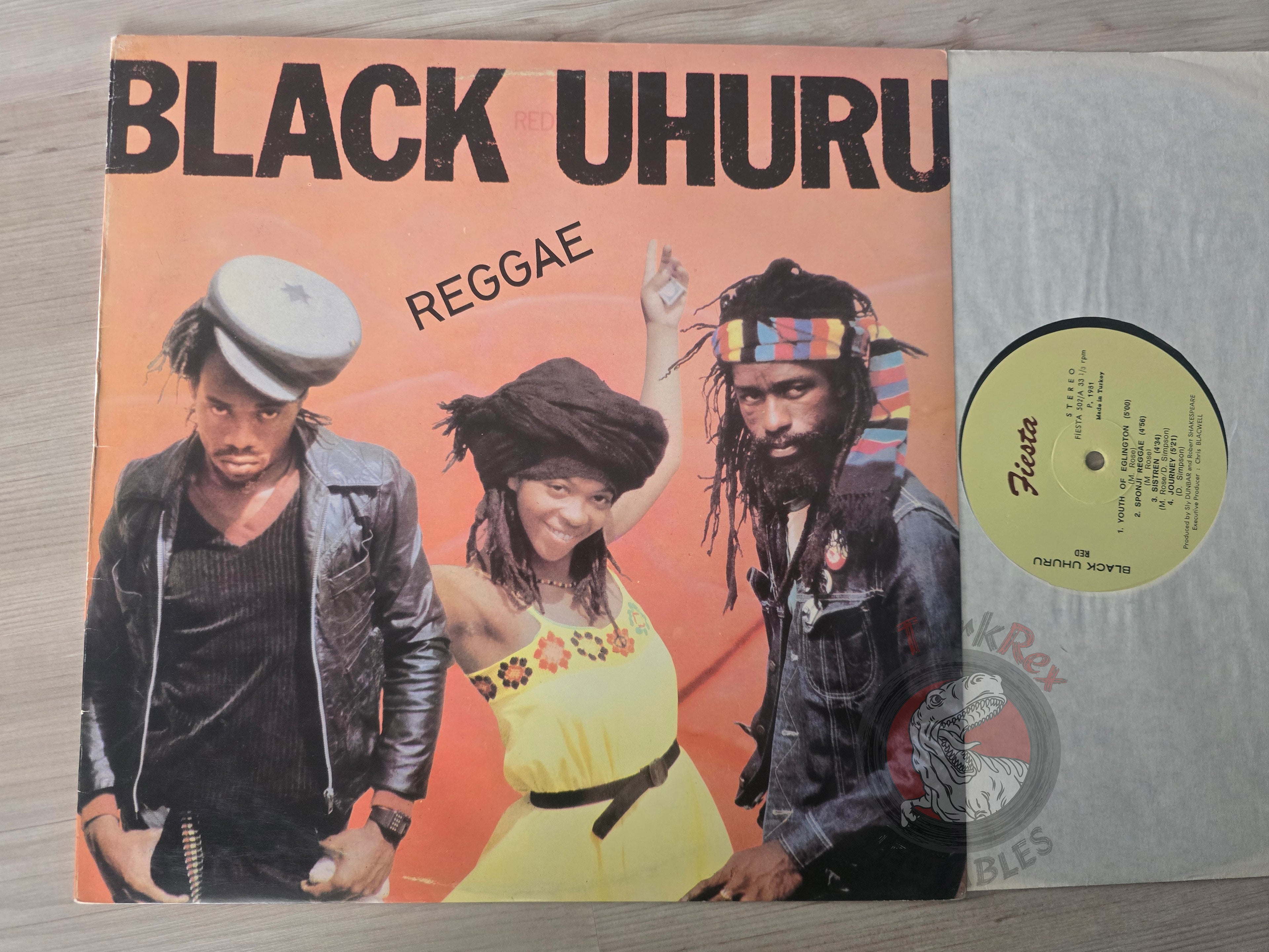Black Uhuru – Red Turkish Pressing Vinyl Turkey Edition