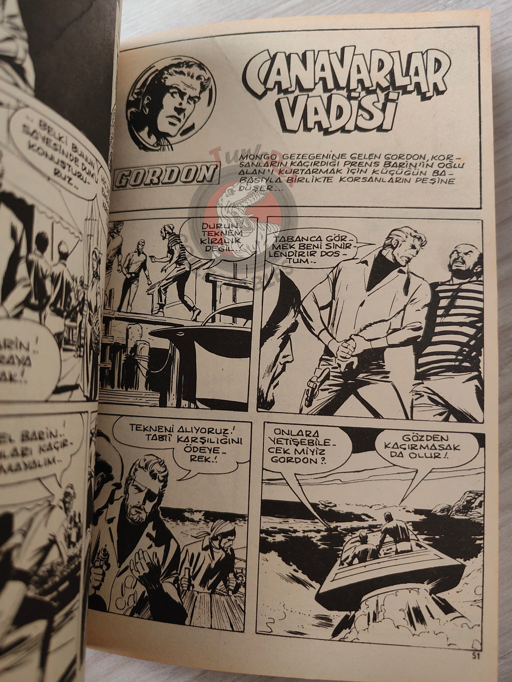 Flash Gordon Volume #1 1970s Turkish Comic Turkey #77 #80 #81