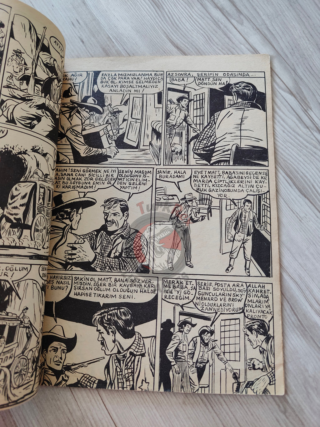 1001 Özel #149 1955 The Lone Ranger Turkish Comic Mag Turkey