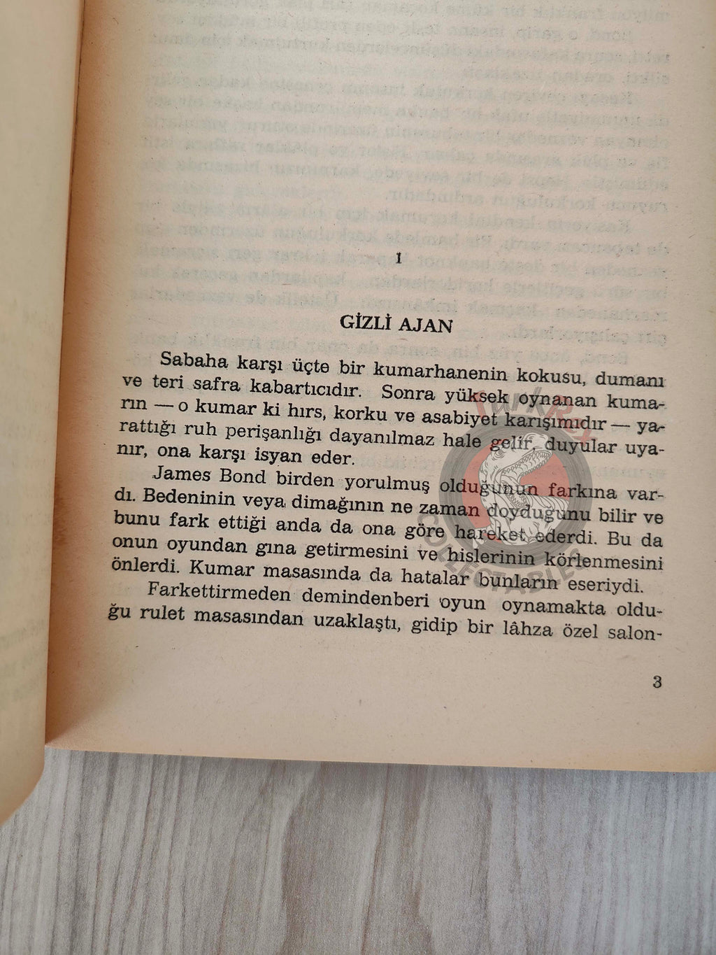 James Bond - Casino Royale 1984 Turkish Book Turkey Ian Fleming