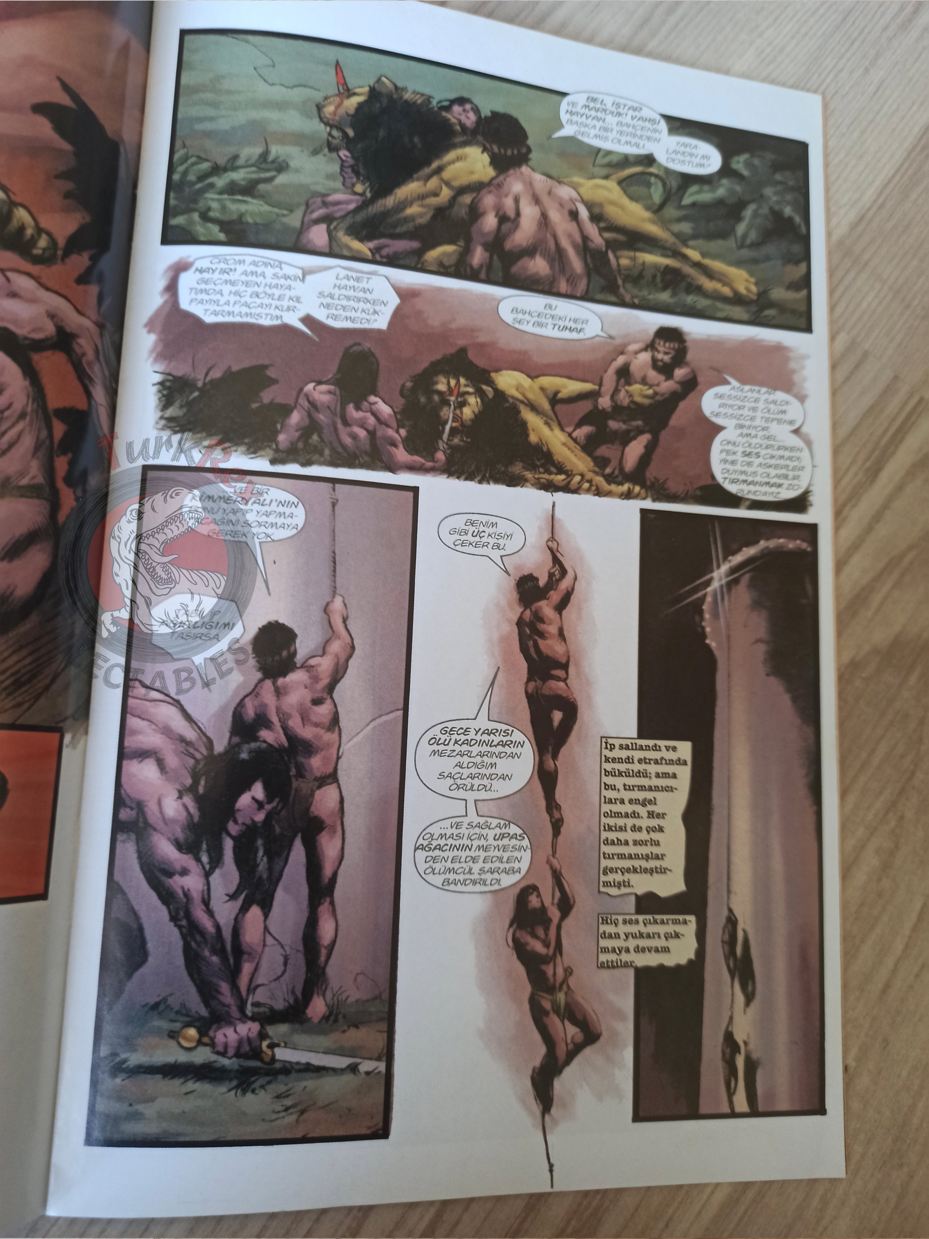 Conan the Legend #21 Turkish Comic Turkey Dark Horse Comics