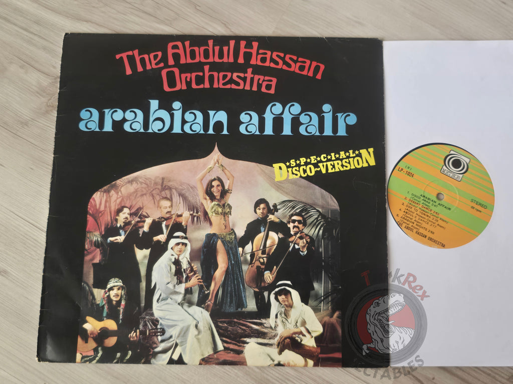 The Abdul Hassan Orchestra – Arabian Affair  Turkish Pressing Vinyl Turkey Edition