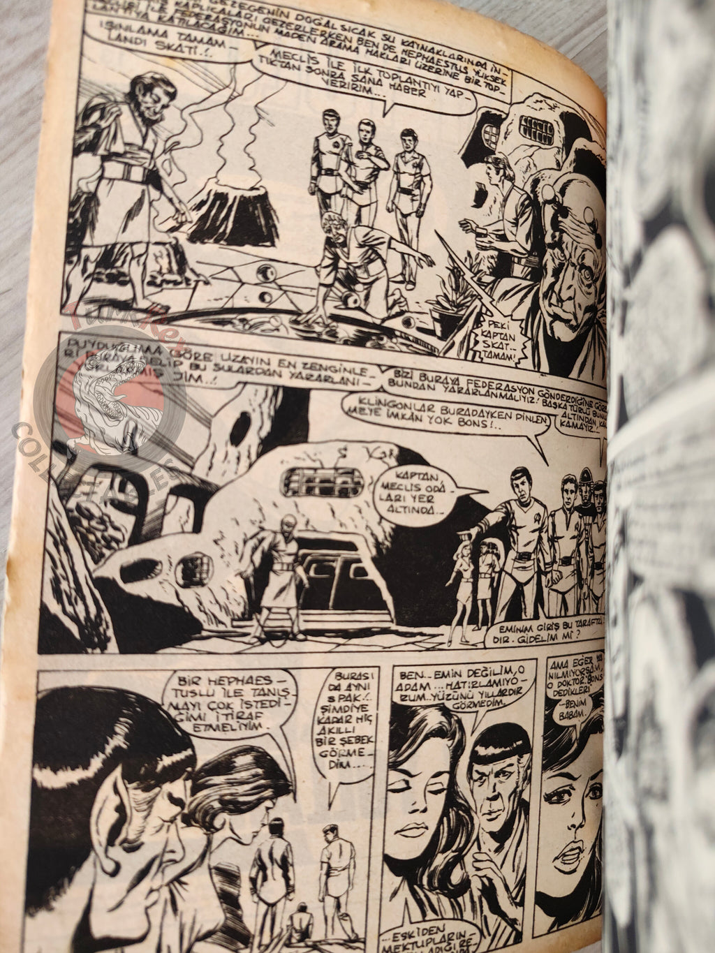 Star Trek Vol #5 1981 Turkish Comic Turkey Marvel #13 #14 #15