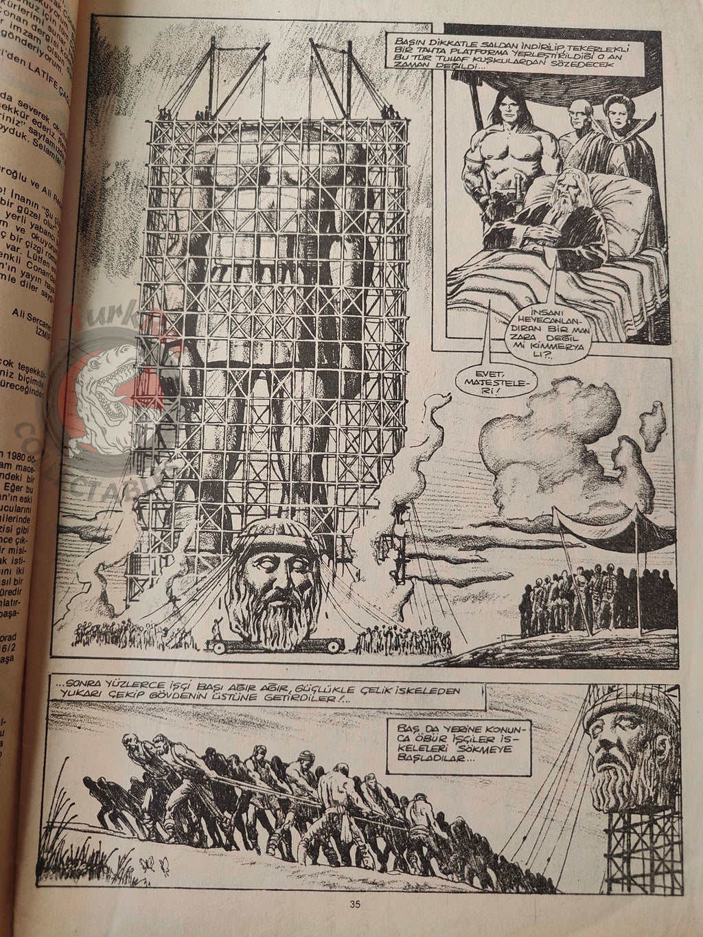Conan & Superman #57 1983 Turkish Comic Turkey