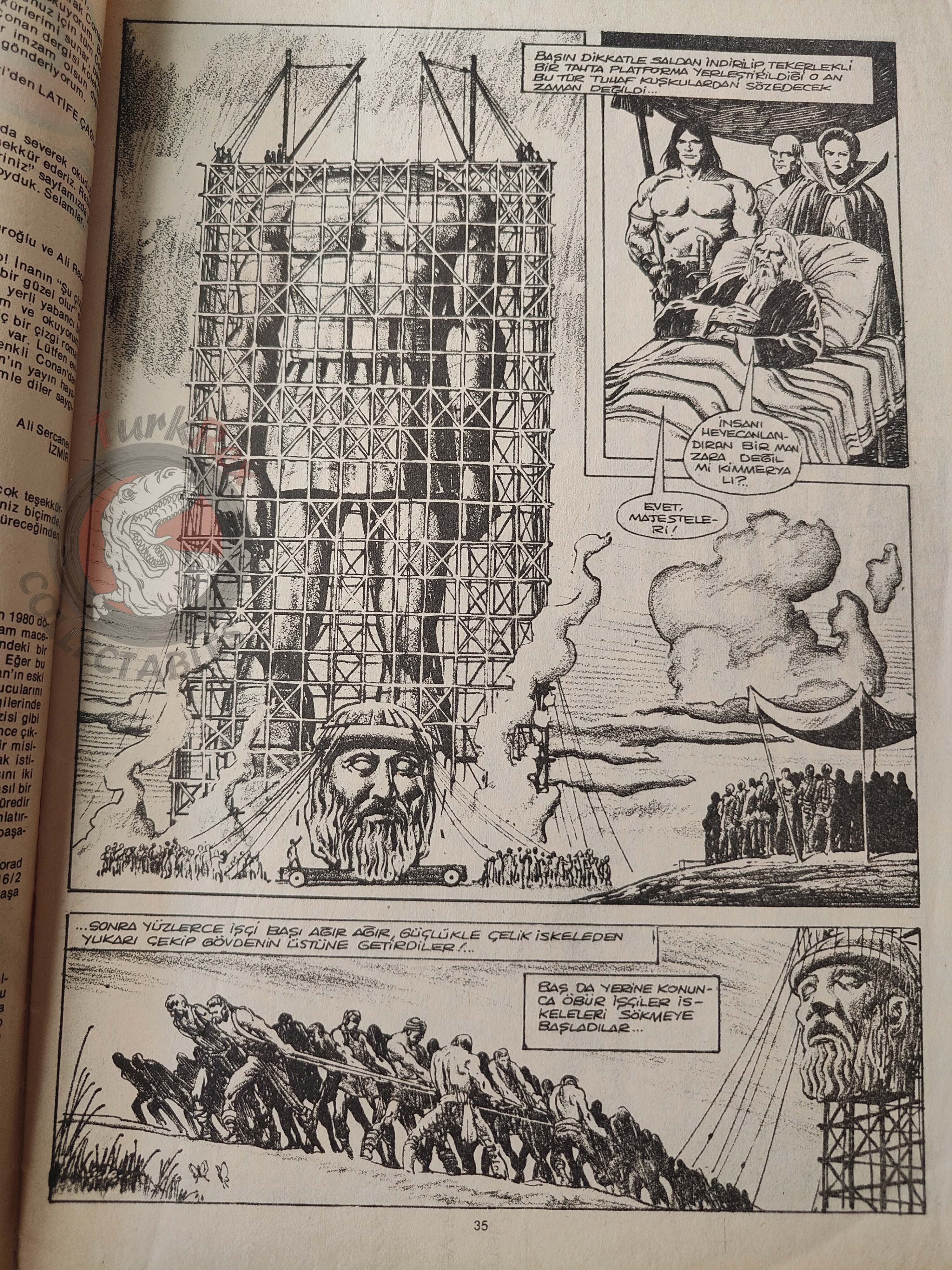 Conan & Superman #57 1983 Turkish Comic Turkey