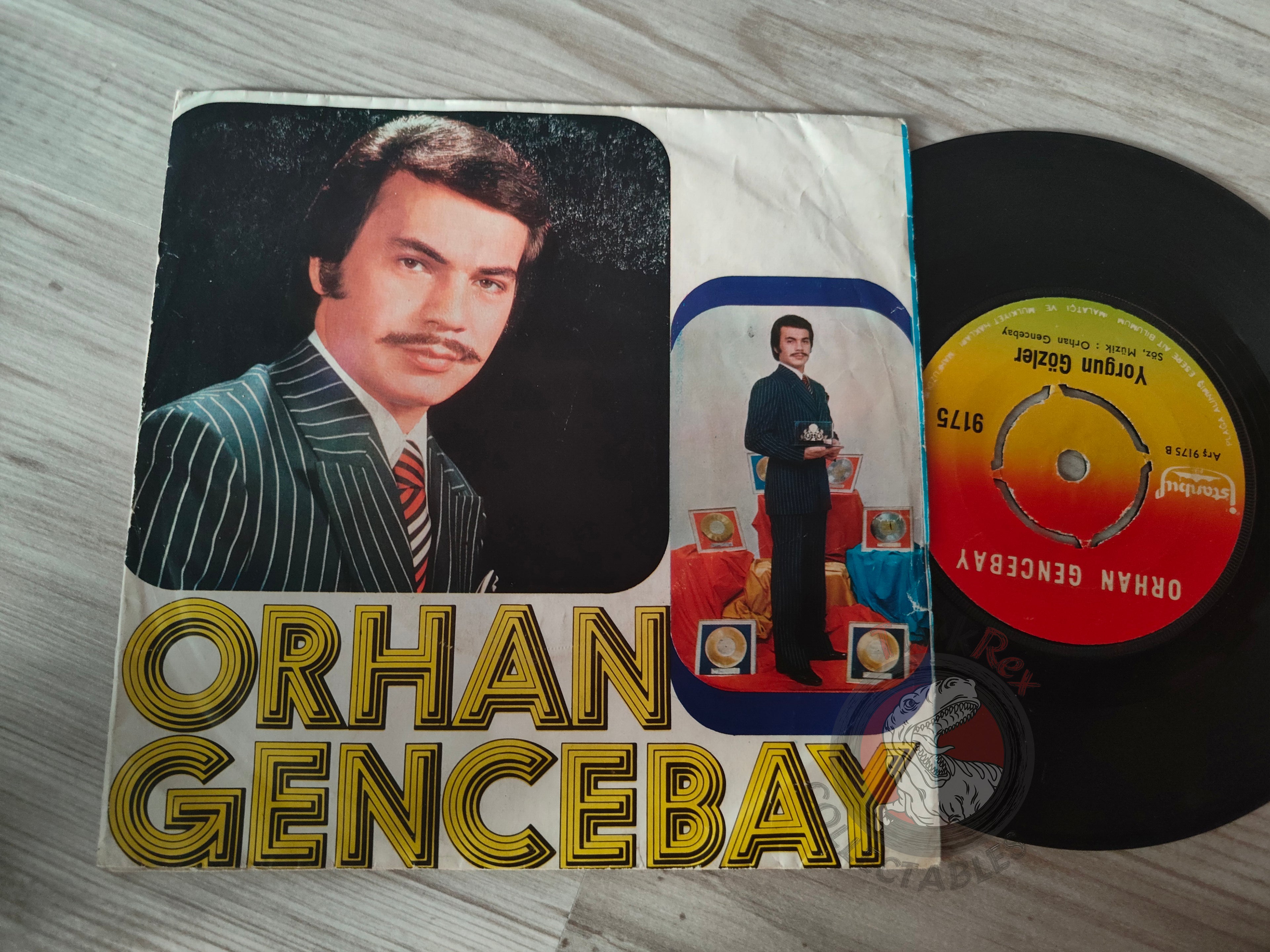 Orhan Gencebay – Bir Teselli Ver 7" Turkish Pressing Vinyl Turkey Edition 2