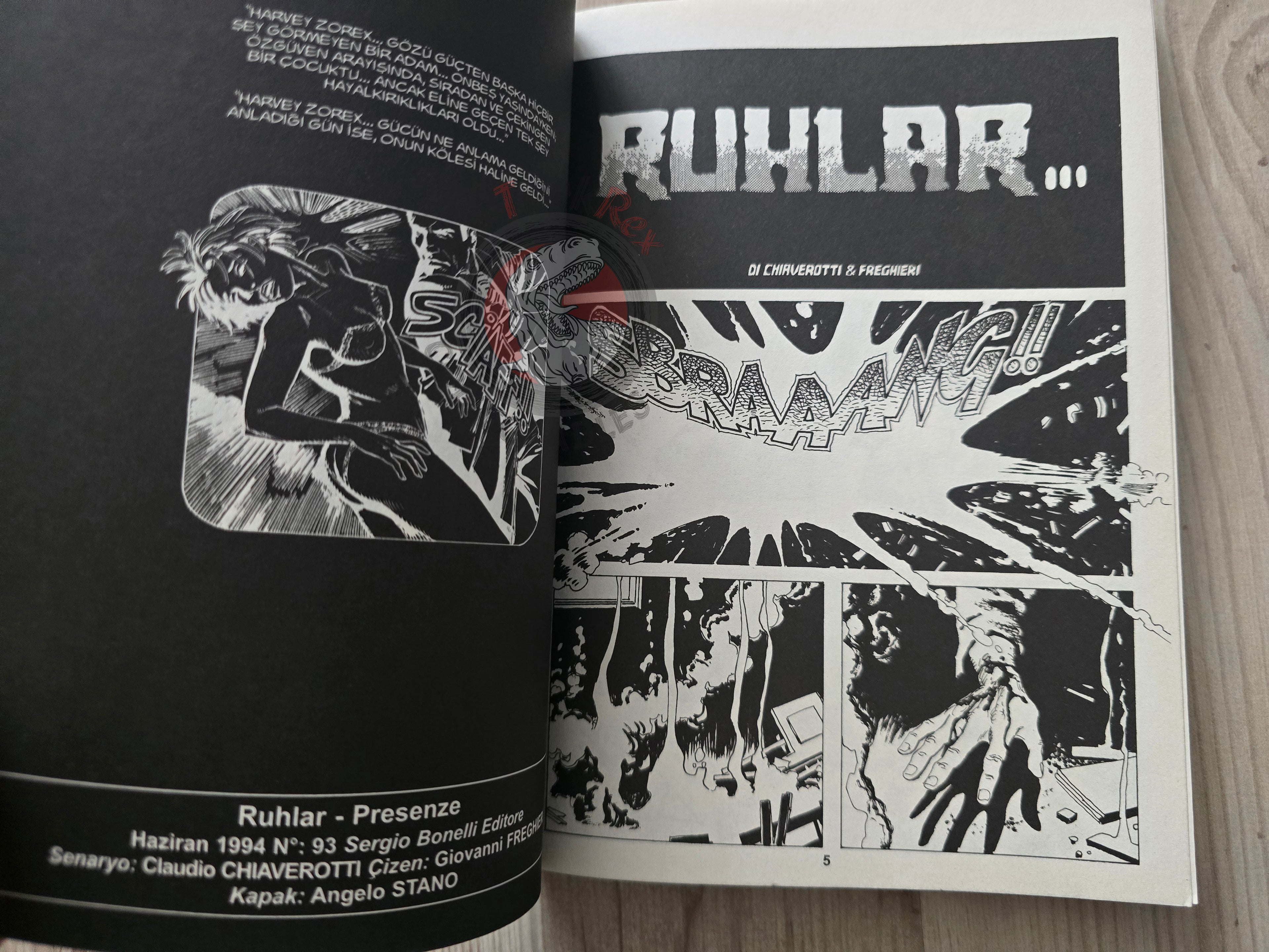 Dylan Dog #38 2013 Turkish Comic Turkey Presenze #93 #94