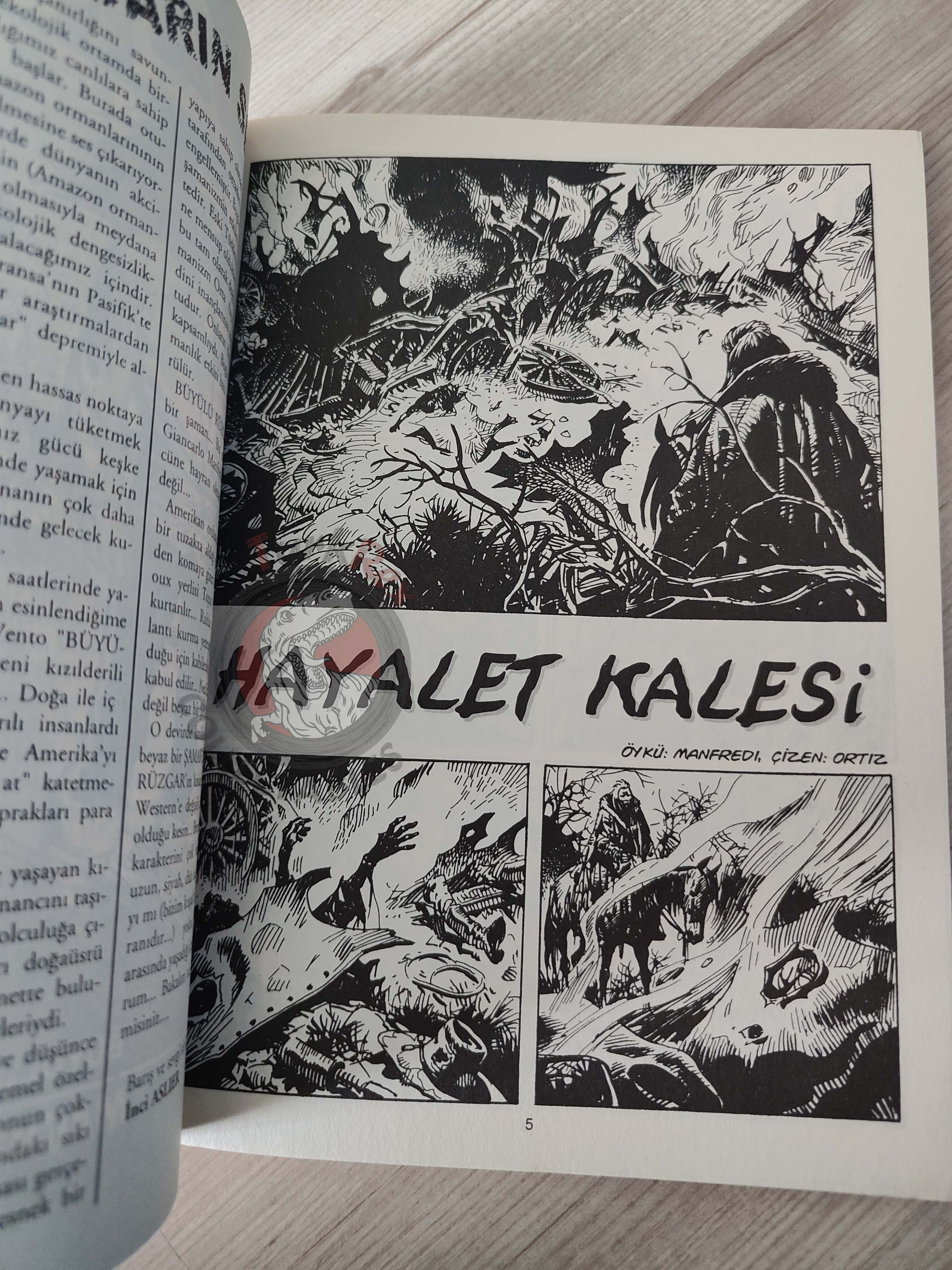 Magico Vento #1 Fort Ghost 2002 Turkish Comic Turkey Bonelli