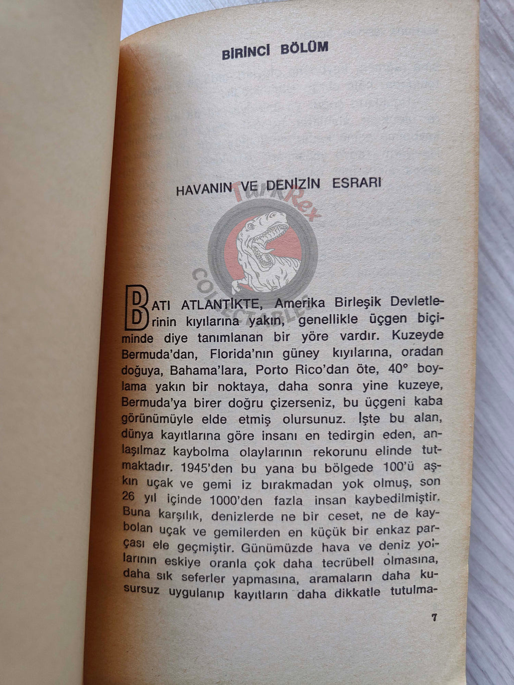Charles Berlitz – The Bermuda Triangle 1975 Turkish Book Turkey