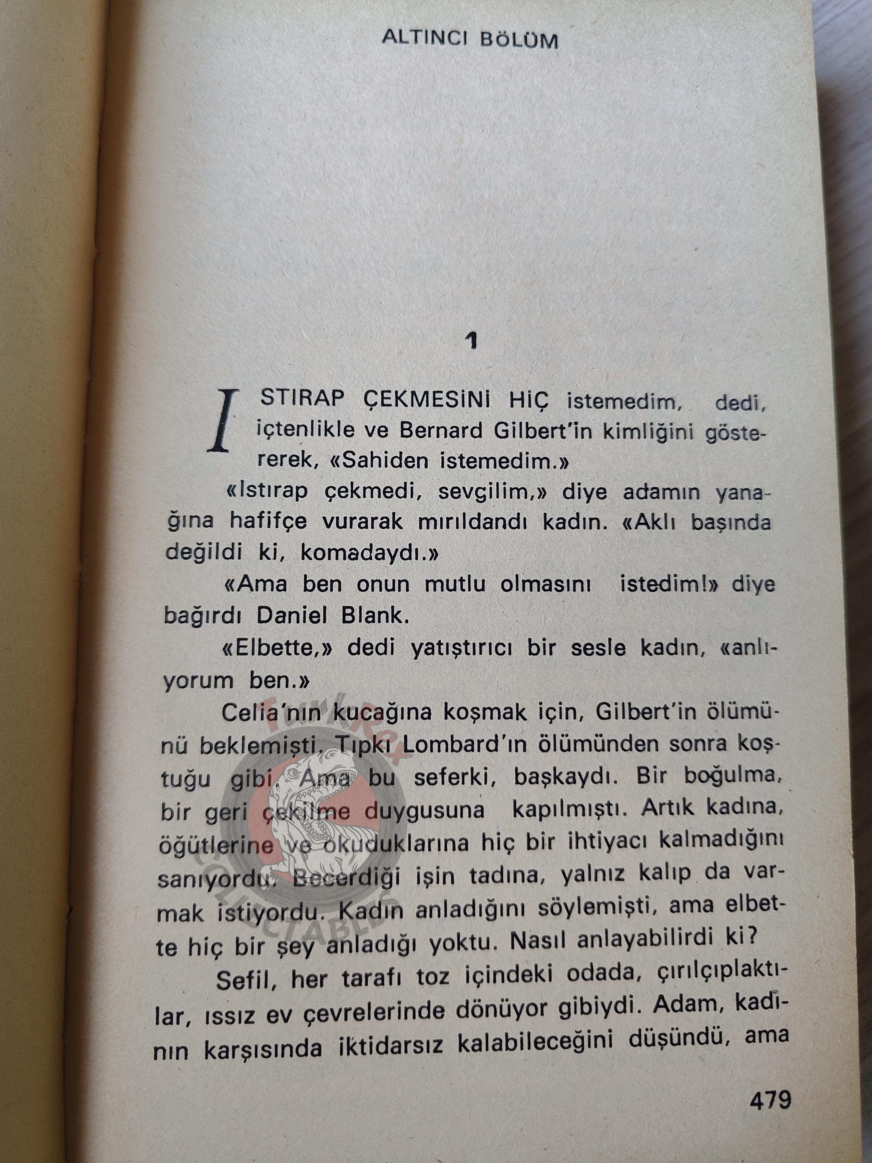 Lawrence Sanders – The First Deadly Sin 1974 Turkish Book Turkey
