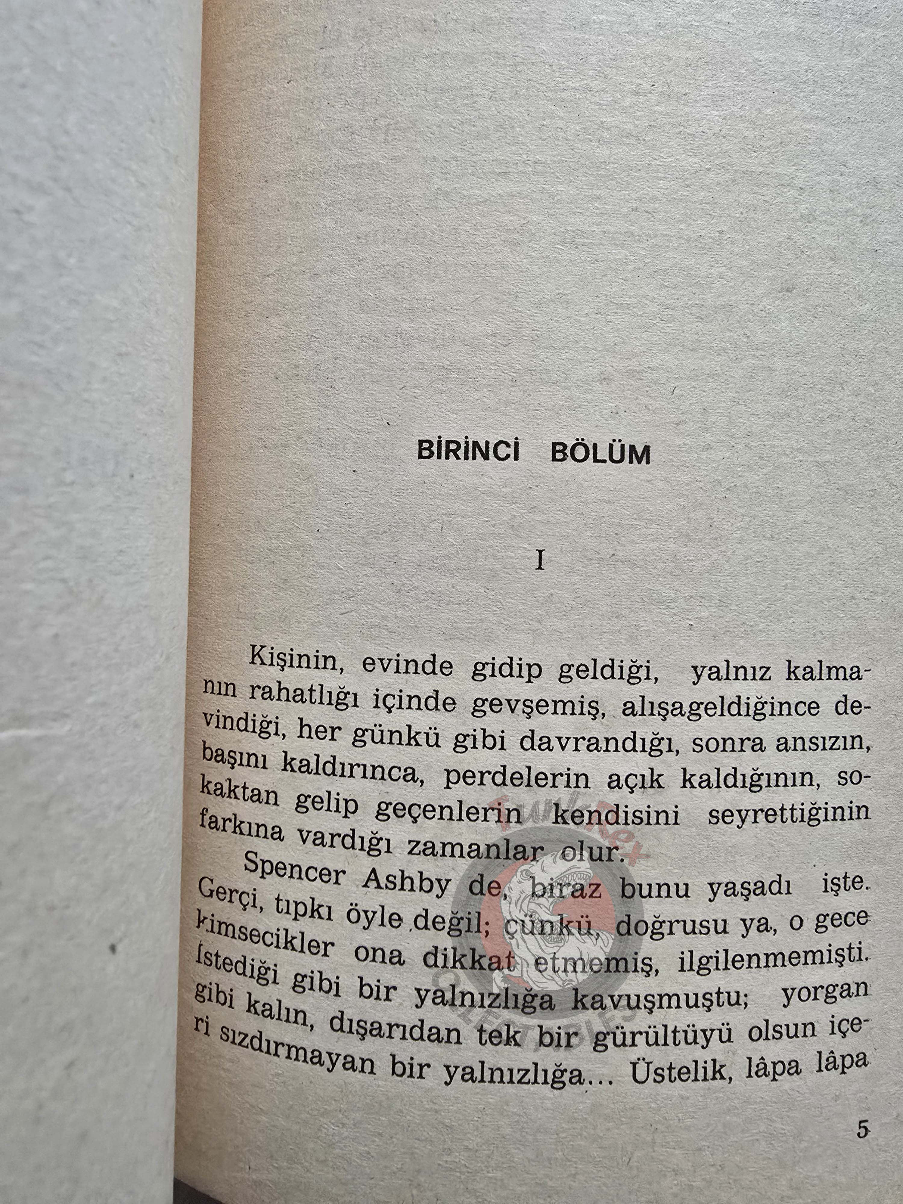 Georges Simenon – La Mort de Belle 1981 1st Turkish Book Turkey