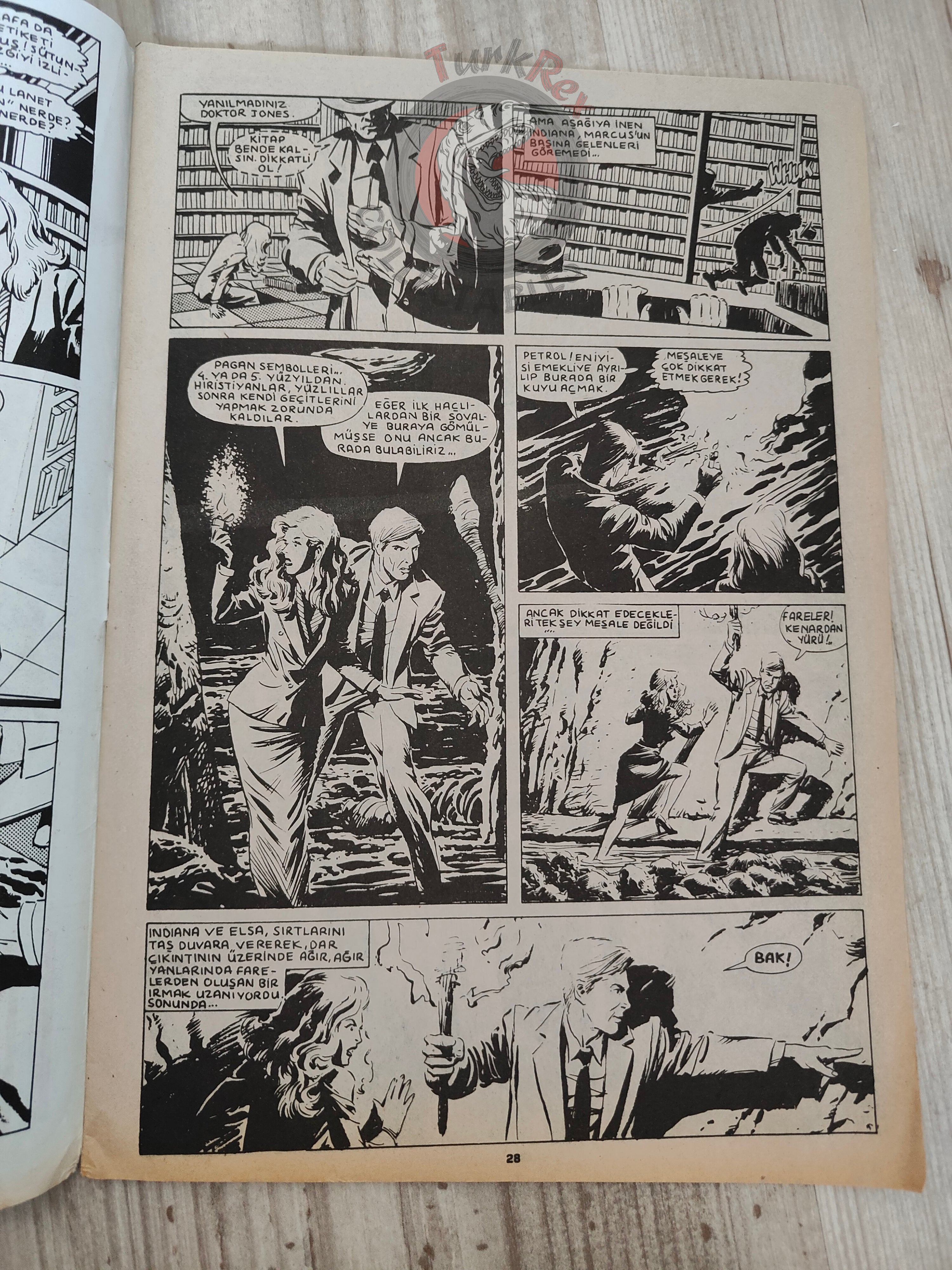 Indiana Jones #2 1989 Turkish Comic Turkey and the Last Crusade