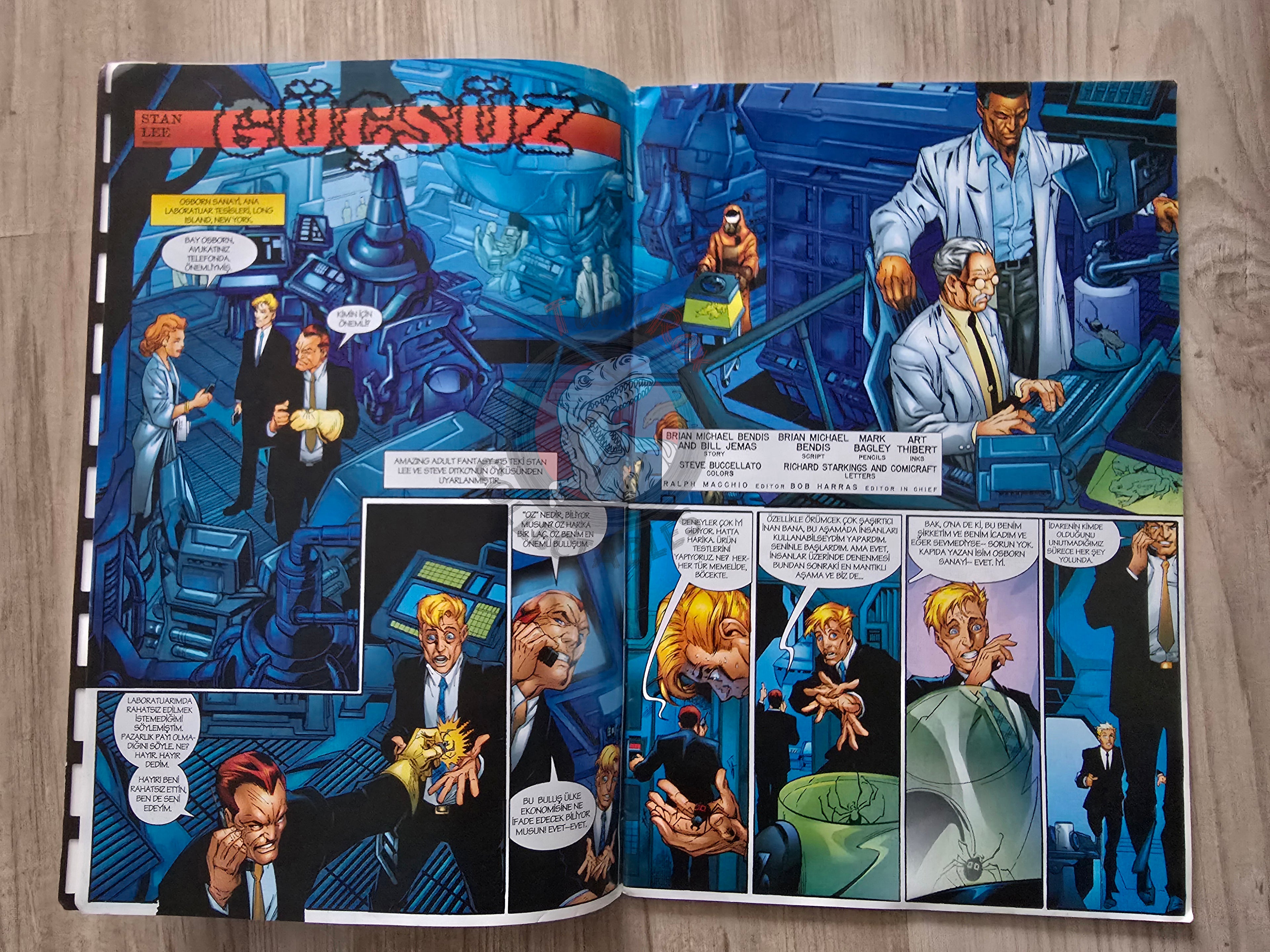 Ultimate Spider-Man #1 – Powerless 2002 Turkish Comic Turkey