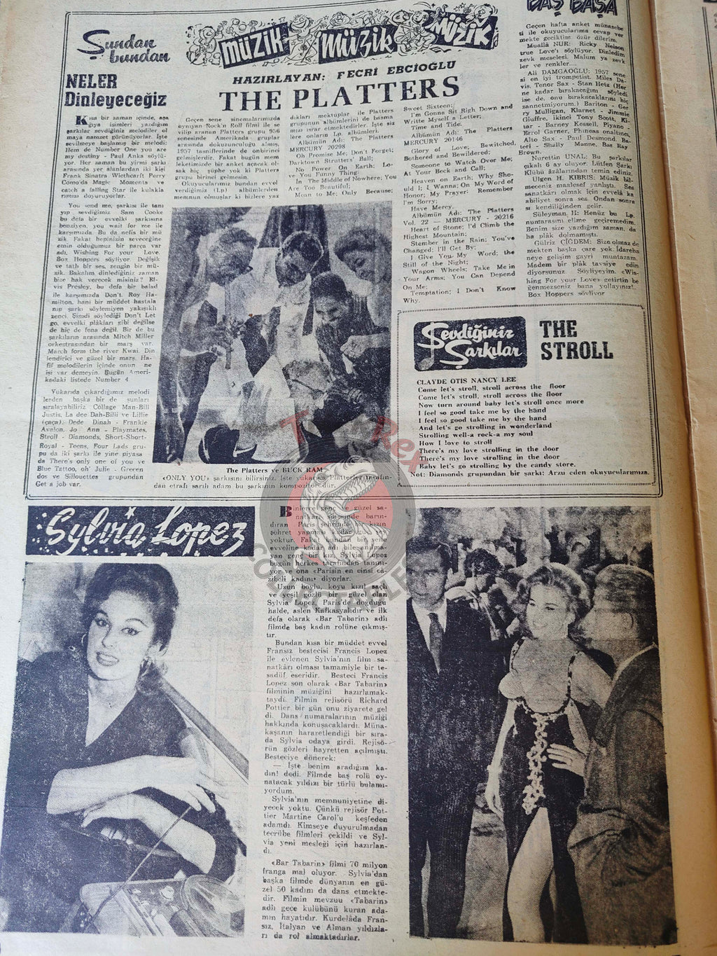 Pazar 1958 Rosa Dolmai Turkish Mag Comic Turkey Superman Wayne Boring Donald Duck Stan Drake