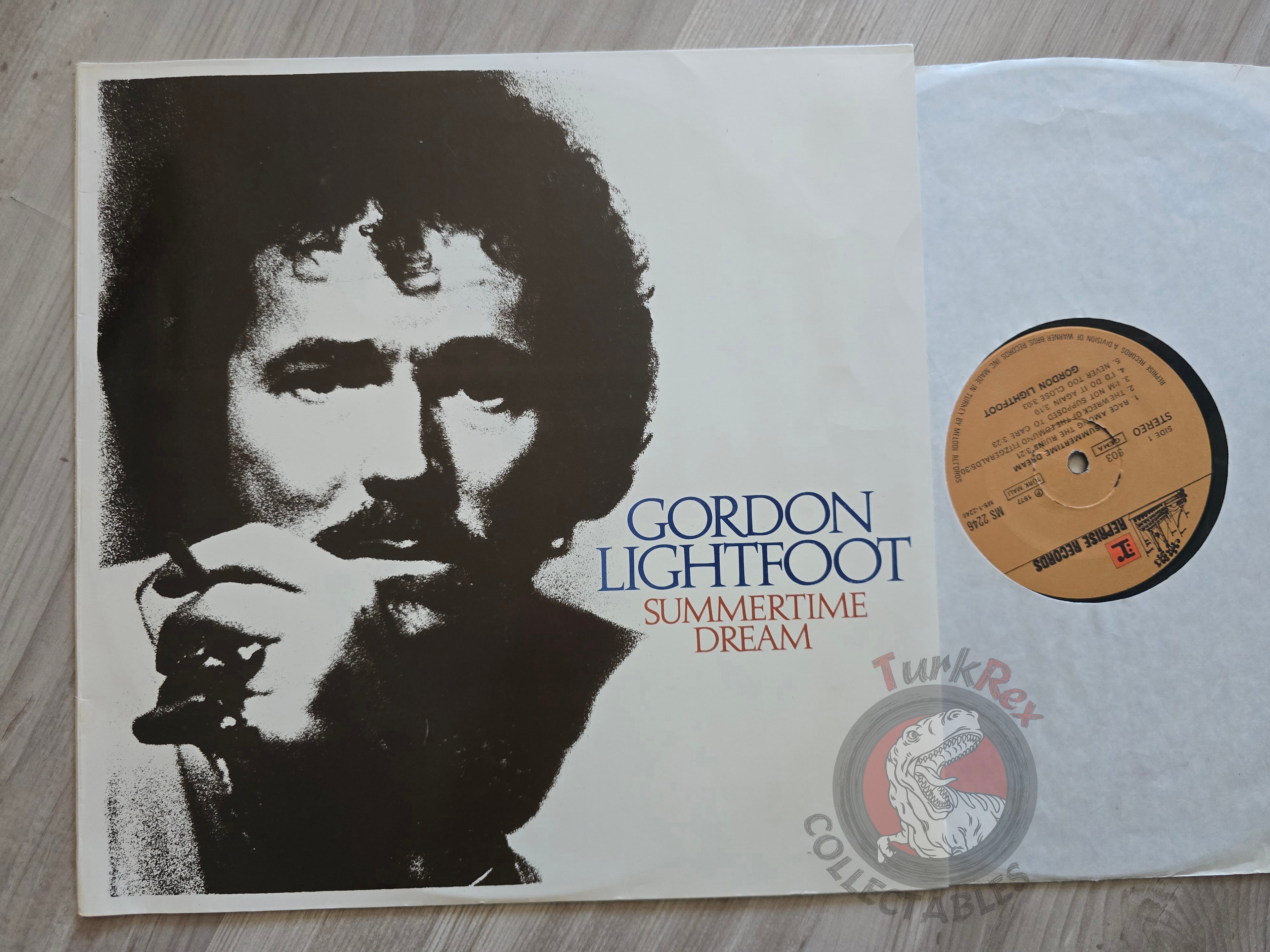 Gordon Lightfoot – Summertime Dream Turkish Pressing Vinyl Turkey Edition