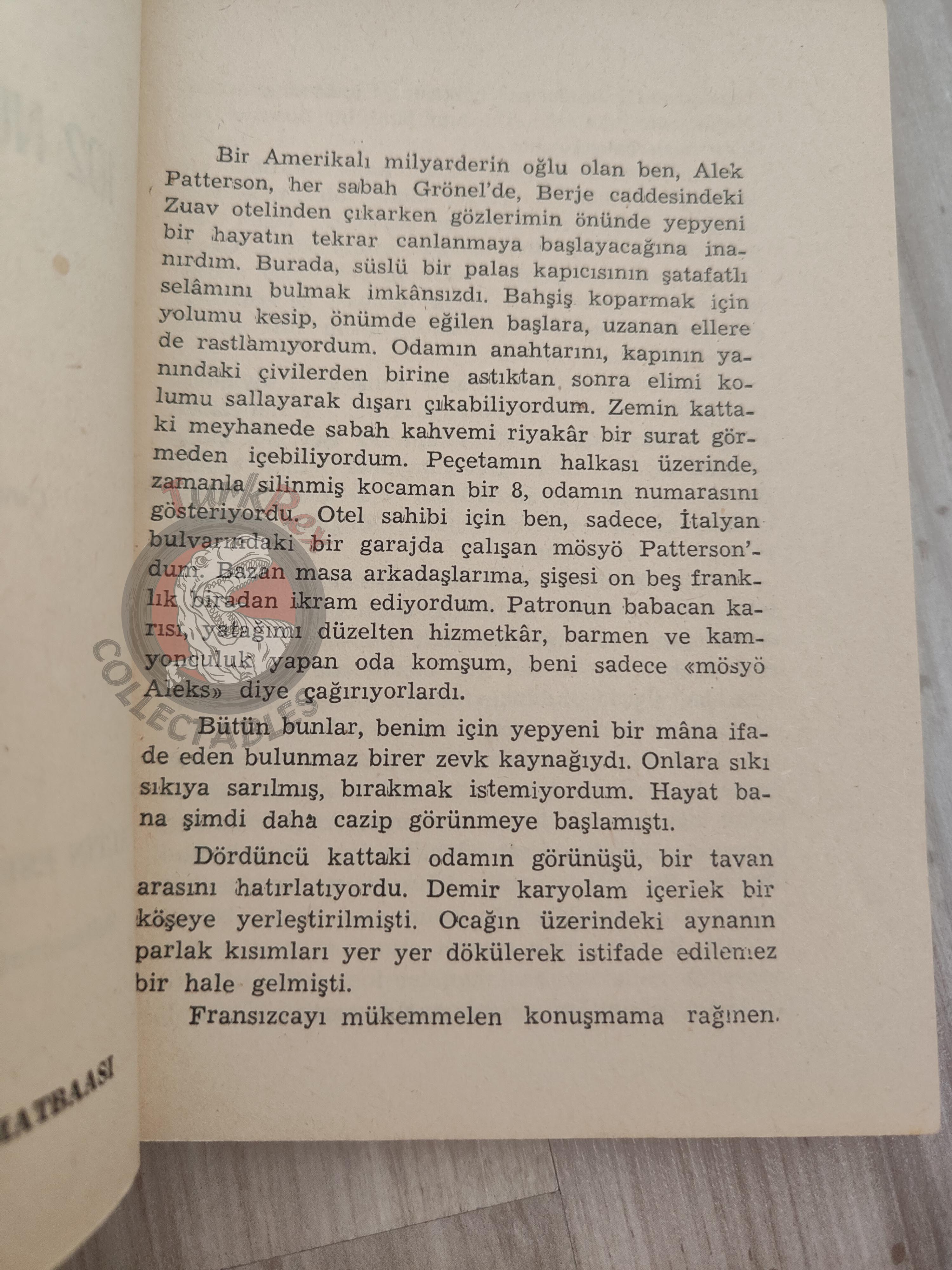 Maurice Dekobra – La Prisonnière de Newgate 1960 1st Turkish Book Turkey