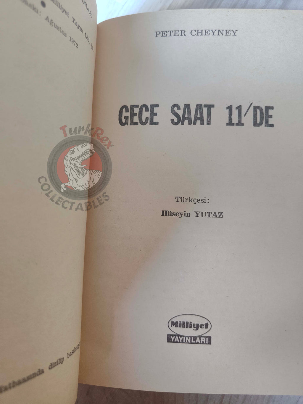 Peter Cheyney – Ladies Won’t Wait 1972 1st Turkish Book Turkey